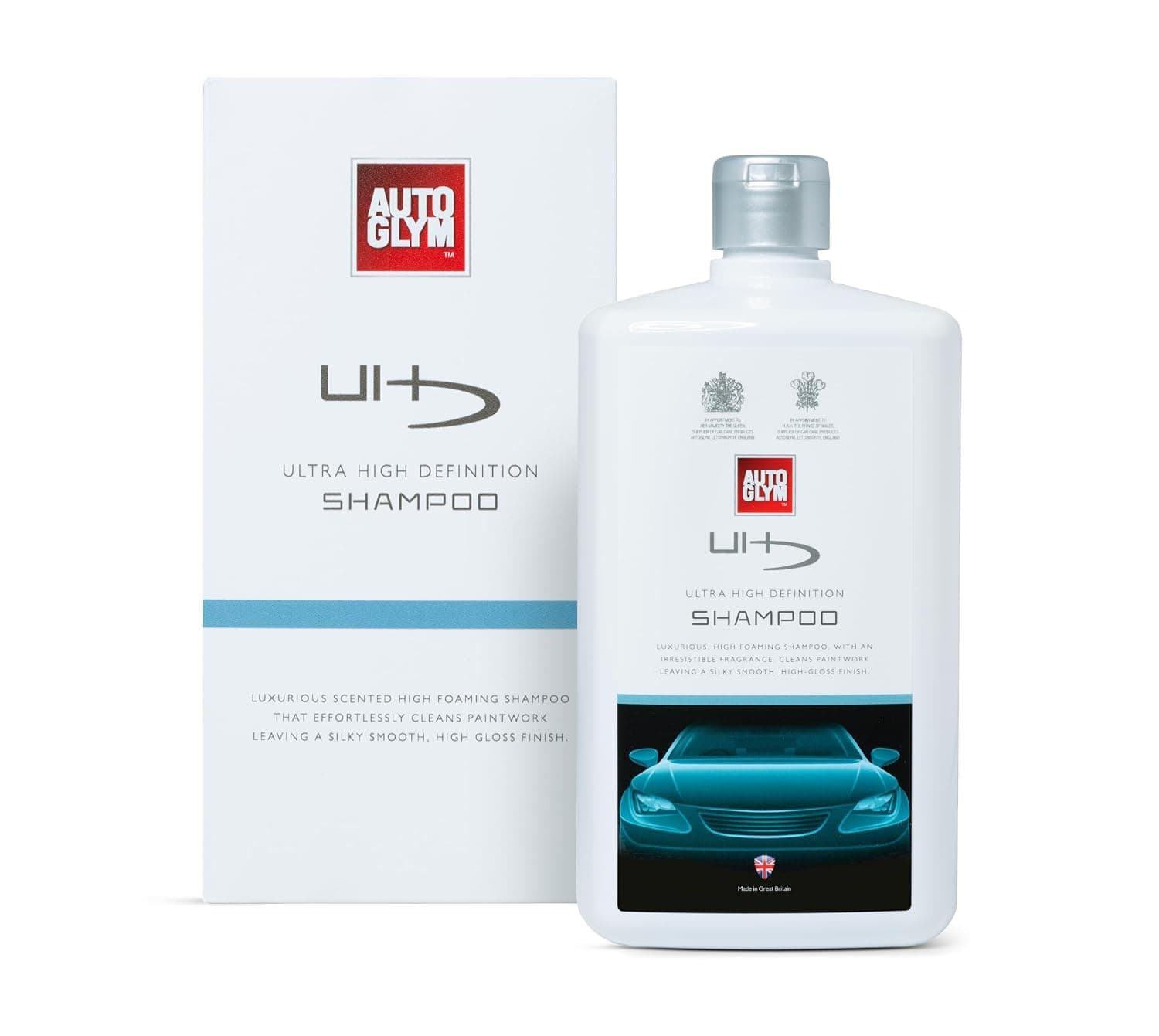 Autoglym Ultra High Definition Shampoo, Mango Scented, 1 Litre | High-Foaming Car Shampoo – Leaves a Silky Smooth Finish with Deep Gloss Shine
