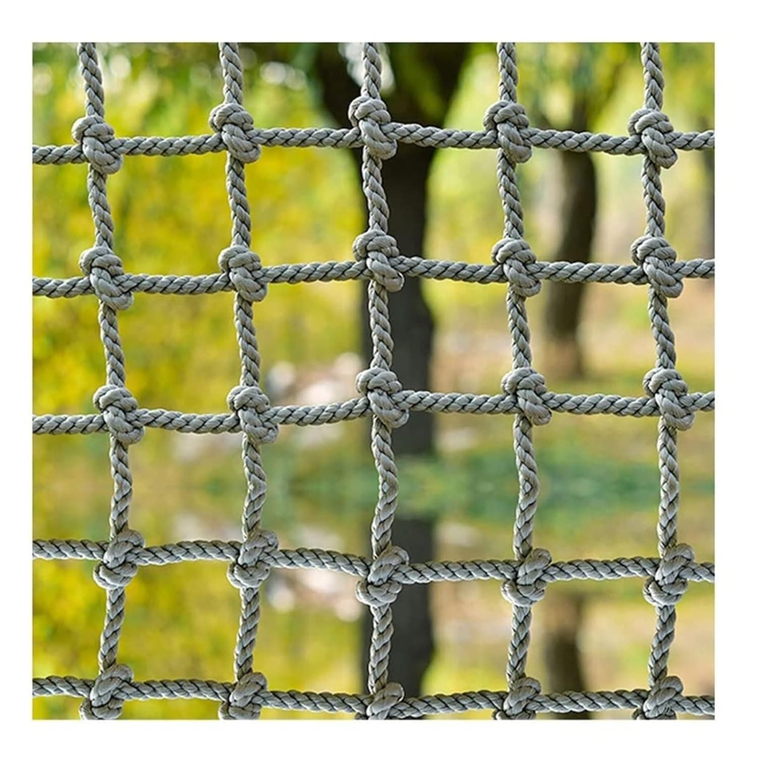 Child Safety Net - Hemp Rope Fence, Stair Rail, Garden Ber, Kids Play Area Climbing Net (2x5m) -, Non-Toxic, Ideal for Indoor & Outdoor Use