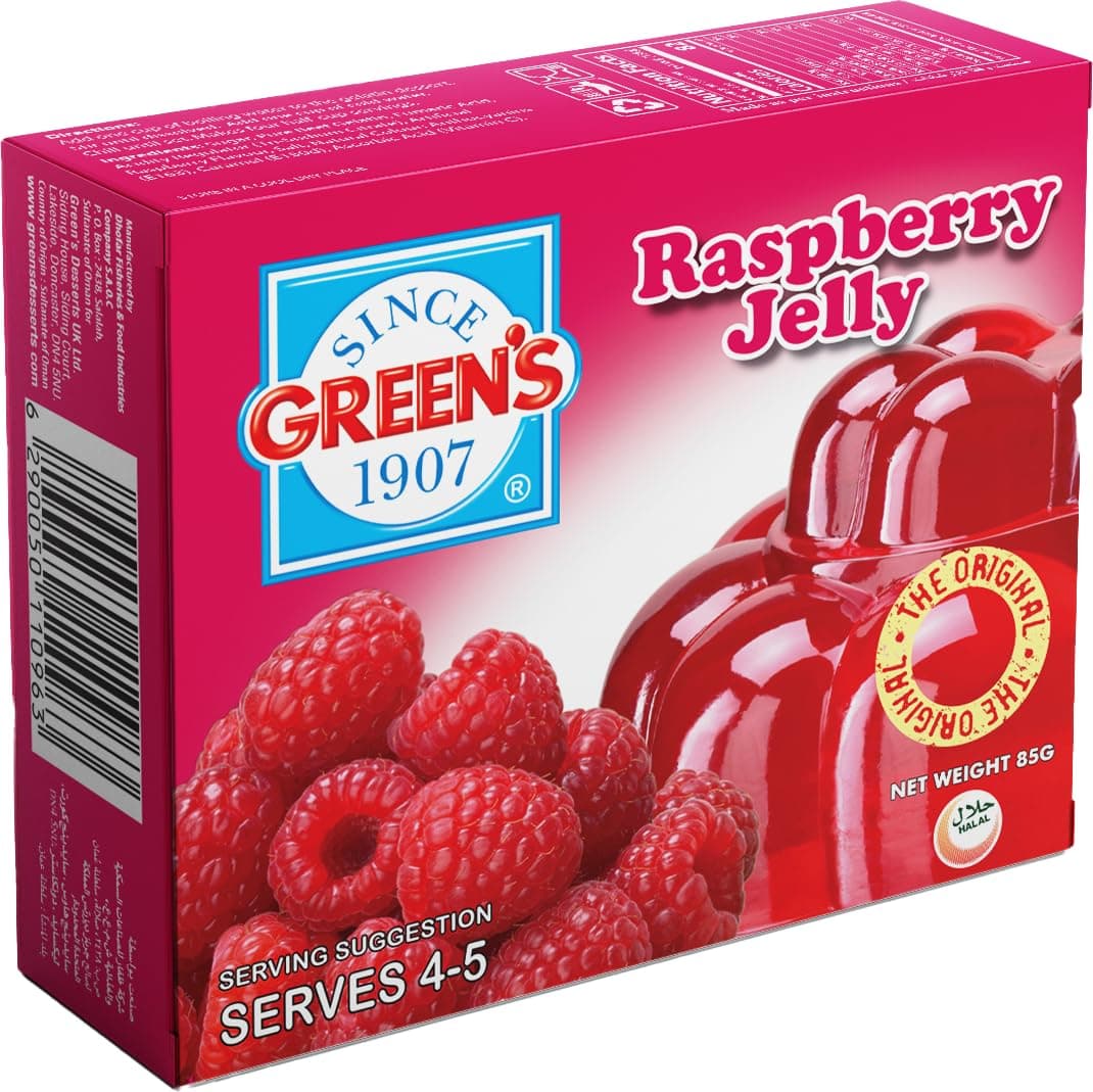Green's Rasberry Jelly, 80G - Pack Of 1