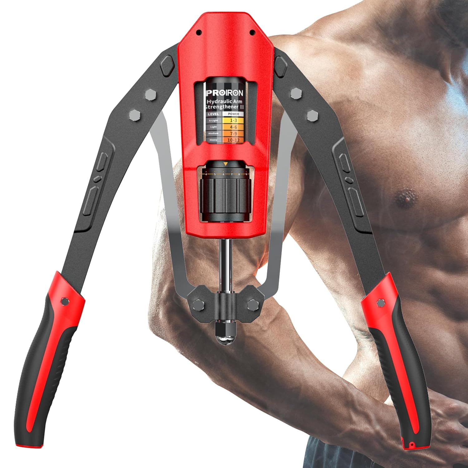 PROIRON Twister Arm Exerciser - Adjustable 10-200kg Hydraulic Power Home Chest Expander, Shoulder Muscle Training Fitness Equipment, Arm Enhanced Exercise Strengthener