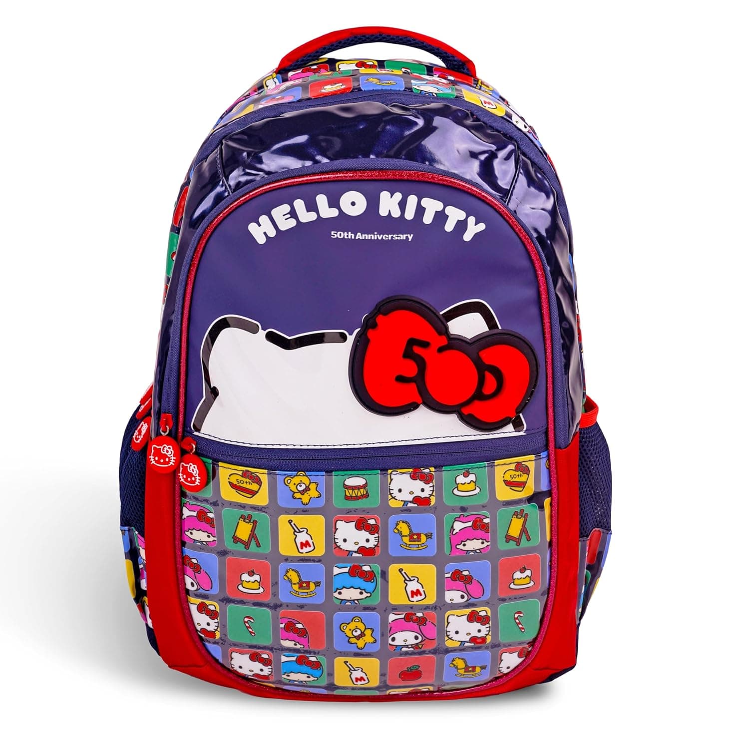 Hello Kitty 18 Inch Kids School Bag - Ergonomic Backpack Lightweight, Durable, Students 6+ - Perfect for Travel & School,For Girls