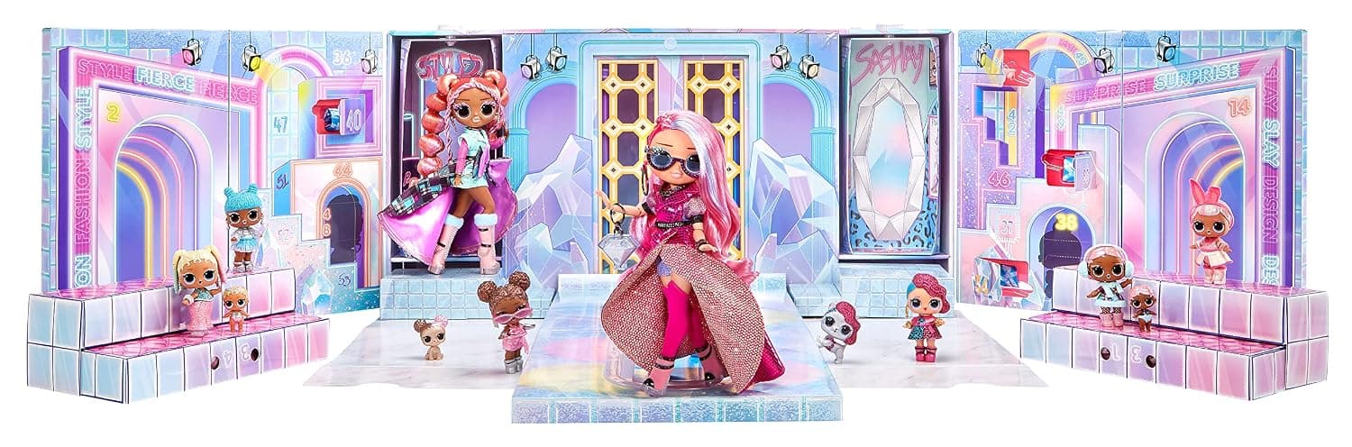 LOL Surprise Fashion Show Mega Runway - 4-In-1 Playset with 80 Surprises Including 12 Dolls, Accessories & More - 1500+ Mix & Match Looks - Collectable - For Kids Ages 4+