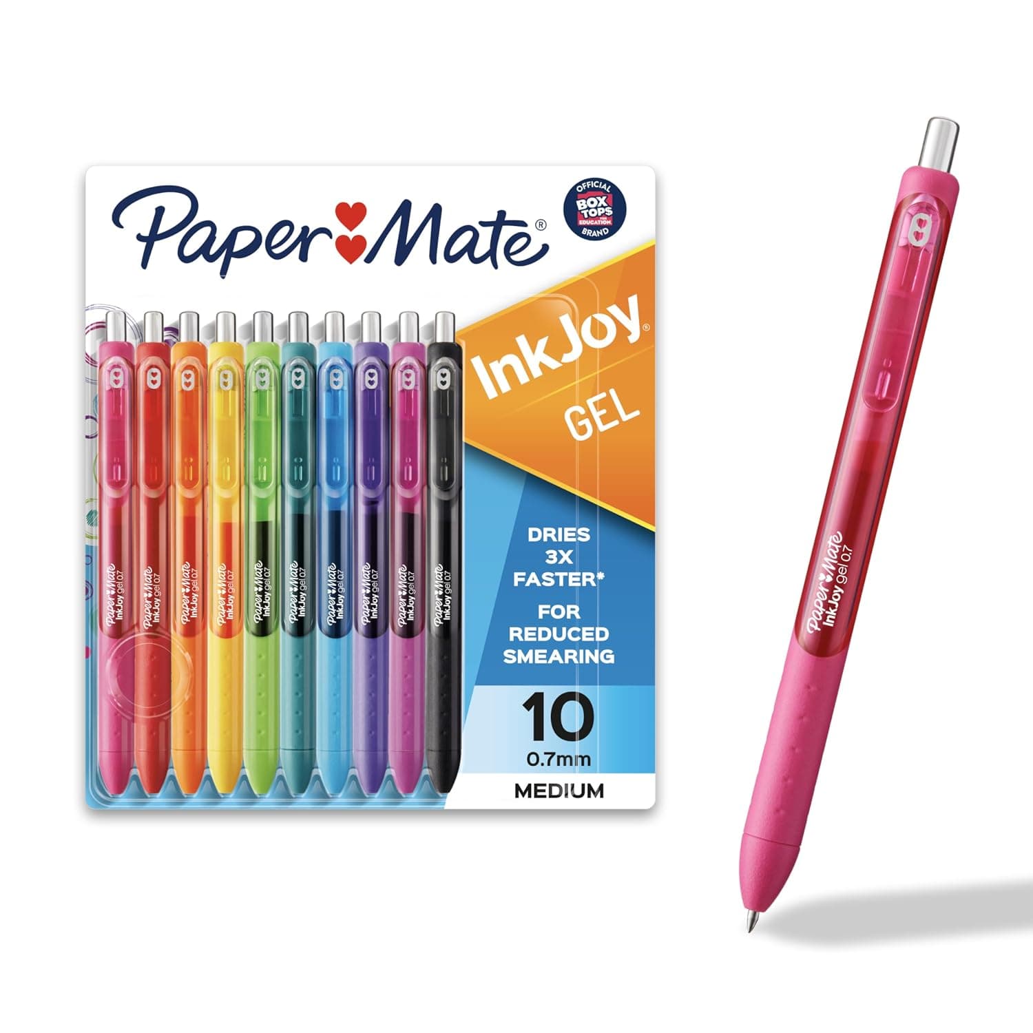 Paper Mate Gel Pens InkJoy Pens, Medium Point, Assorted, 10 Count