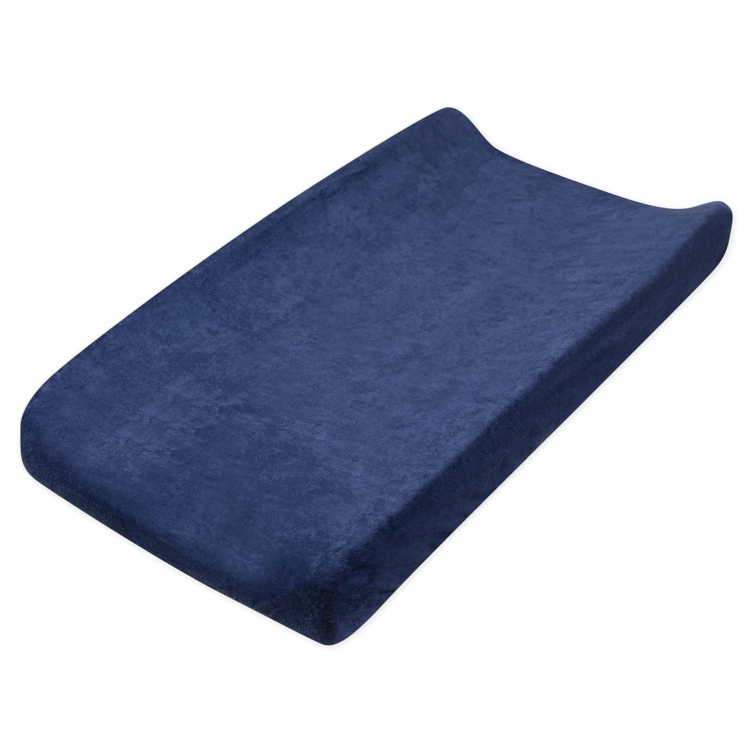 HonestBaby Organic Cotton Changing Pad Cover, One Size, Navy (Terry Cotton), 1 Count (Pack of 1)