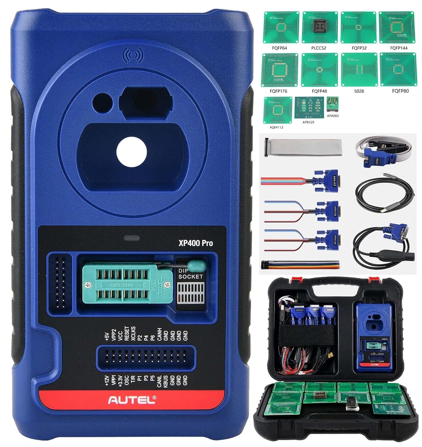 Autel XP400 PRO, 3000+ Chip Types | EEPROM/MCU Data, for Multi-Brand Vehicles, Compatible with Autel Scanner