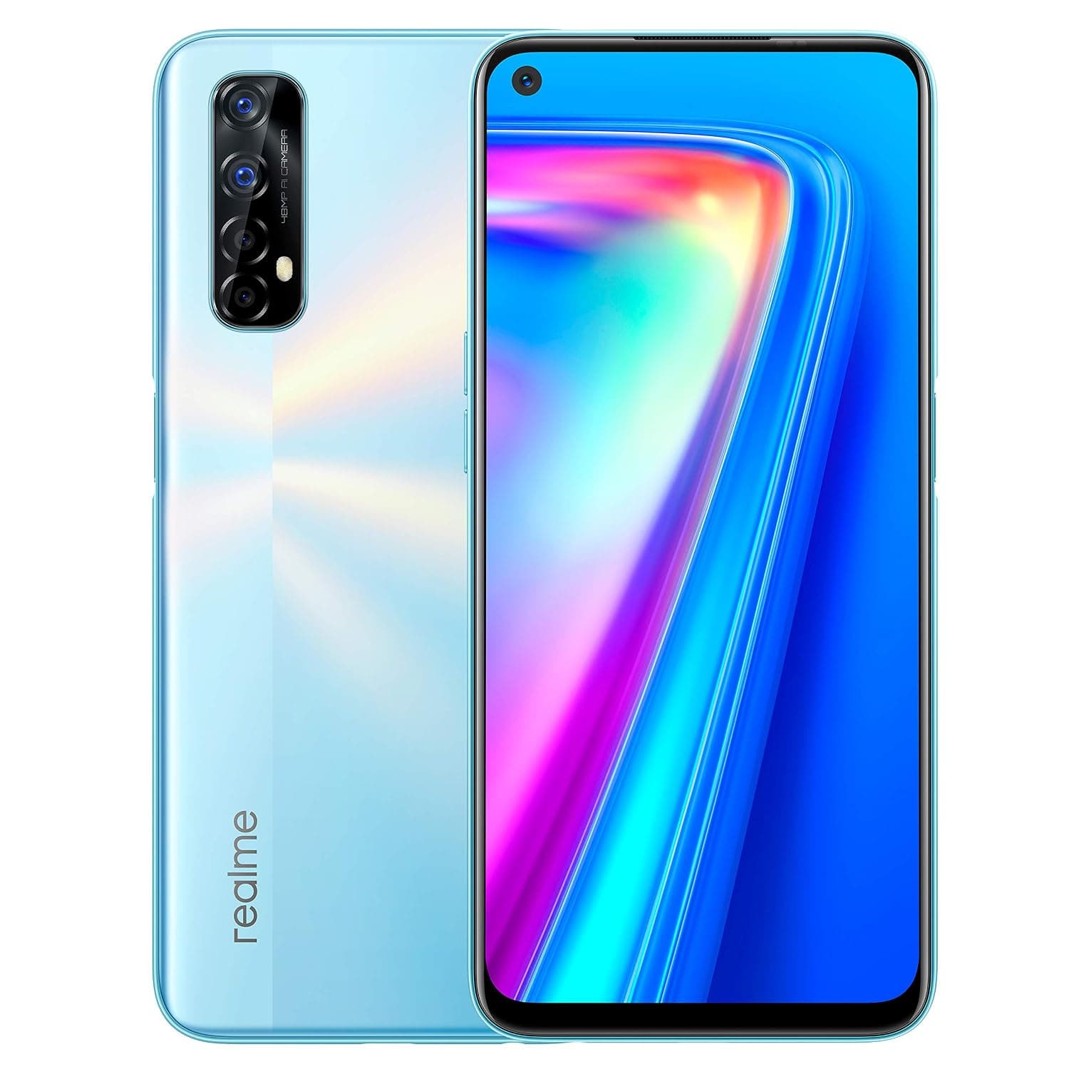 Realme 7 Dual-SIM 128GB ROM + 8GB RAM (GSM Only | No CDMA) Factory Unlocked 4G/LTE Smartphone (Mist White) - International Version