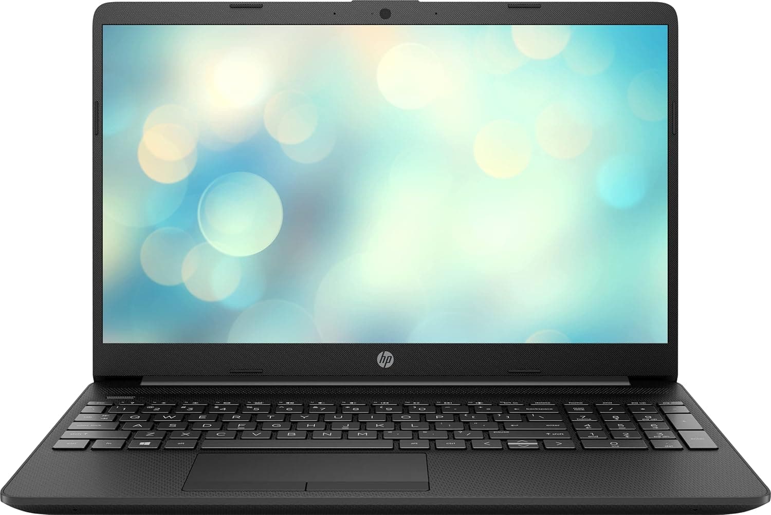 HP Laptop 15-dw3034nx 15.6" HD, Intel Core i3-1125G4 11th Gen, 4GB RAM, 256GB SSD, Intel UHD Graphics, FreeDOS, AR-EN Keyboard, Jet black, 3V250EA