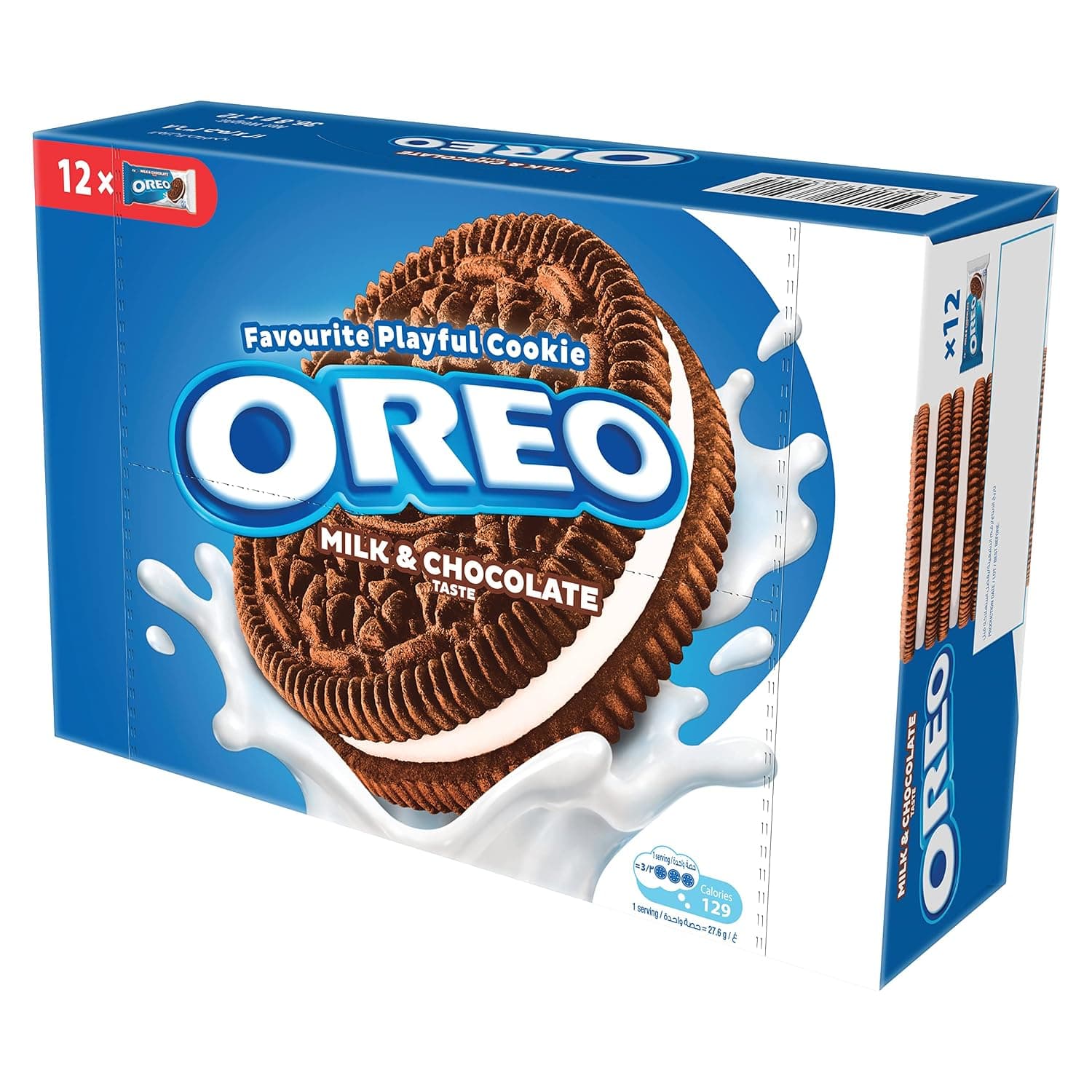 Oreo Milk & Chocolate Biscuit Multipack 36.8 G x 12