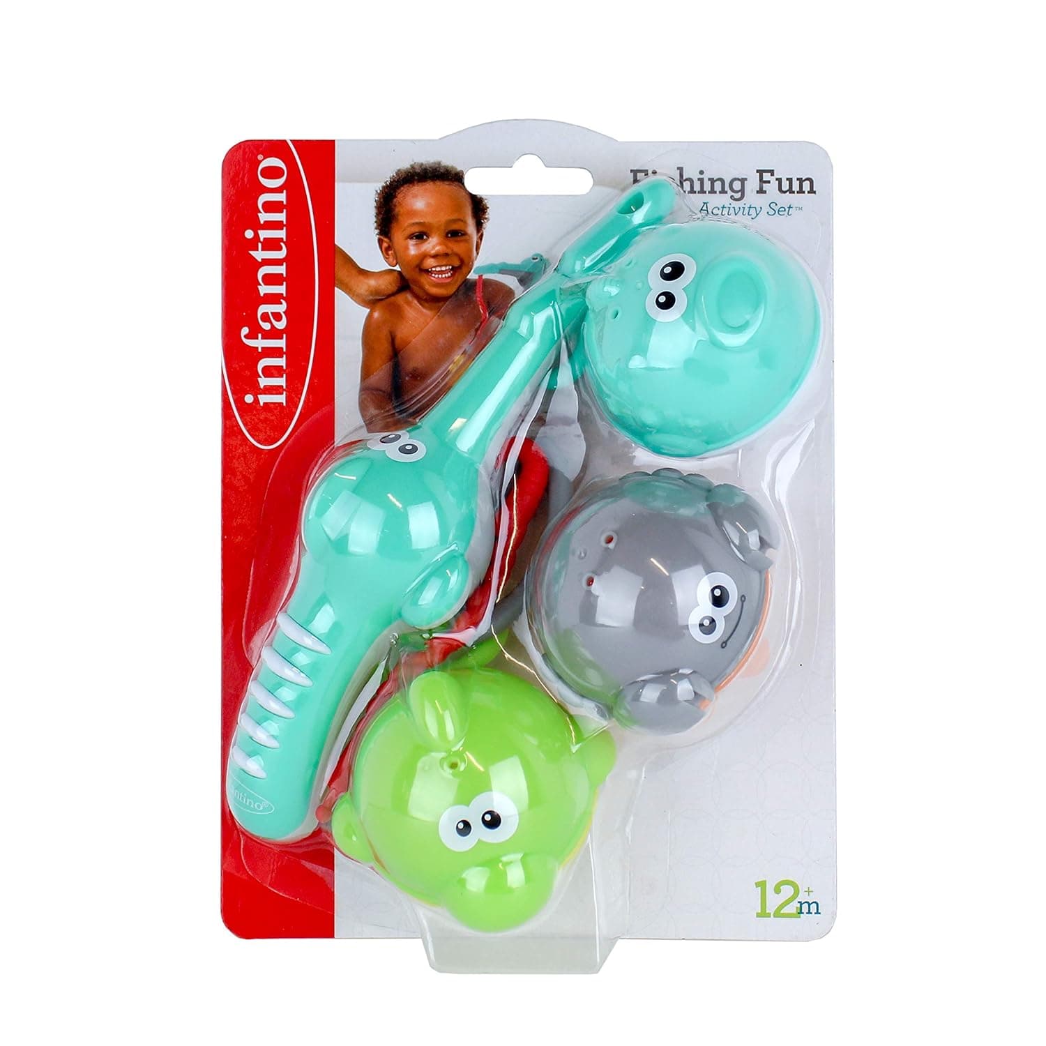 Infantino Fishing Fun Activity Set Baby Bathing Toys, Color May Vary, Assorted Colors