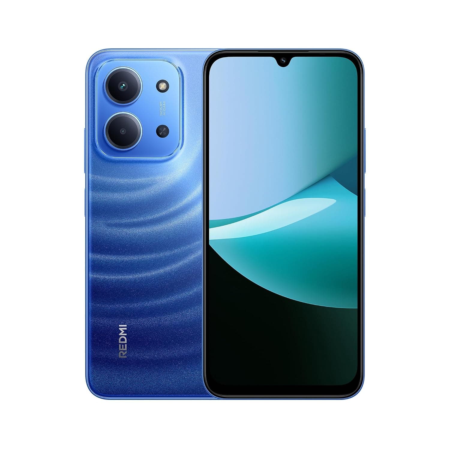 Xiaomi Redmi 15C Dual-SIM 128GB ROM + 4GB RAM (GSM Only | No CDMA) Factory Unlocked 4G/LTE Smartphone (Moonlight Blue) - International Version