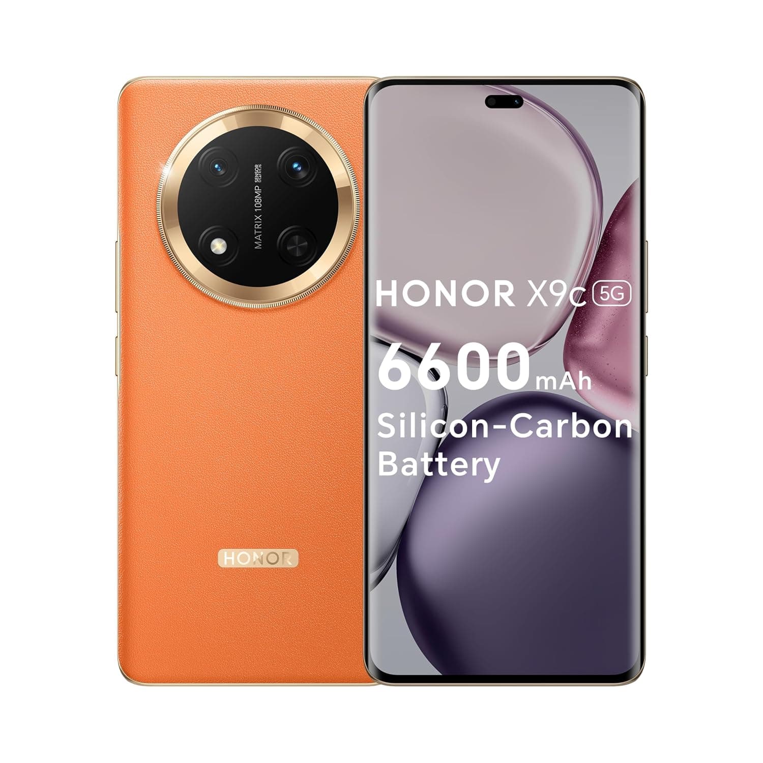 HONOR X9c 12GB RAM 256GB Dual SIM Sunrise Orange 5G - Middle East Version