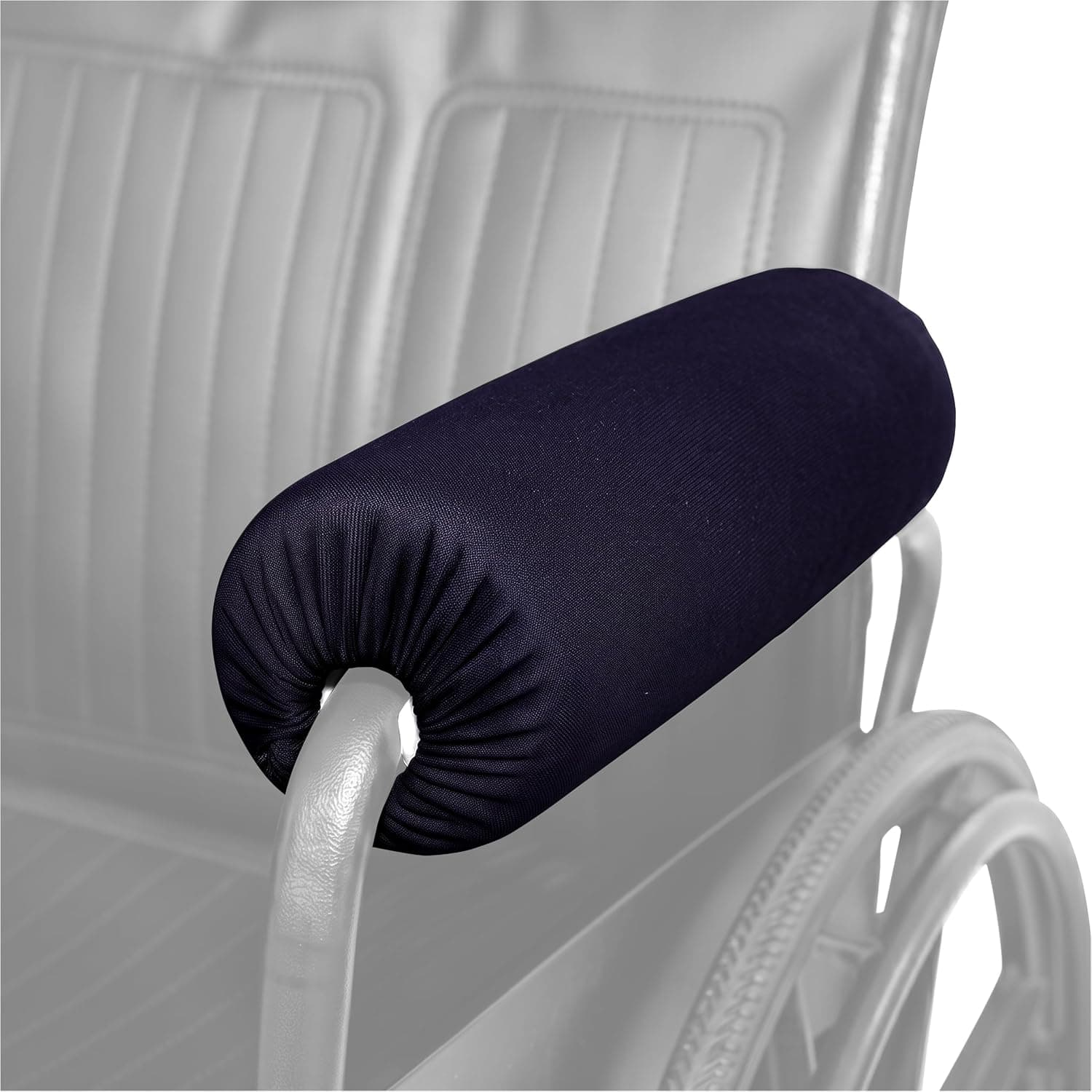 Skil-Care Lateral Stabilizer Half Armrest Bolster, 11" L x 5" Dia, Polyester Cover - Supports Posture, Wheelchair Half-Arm, 706114