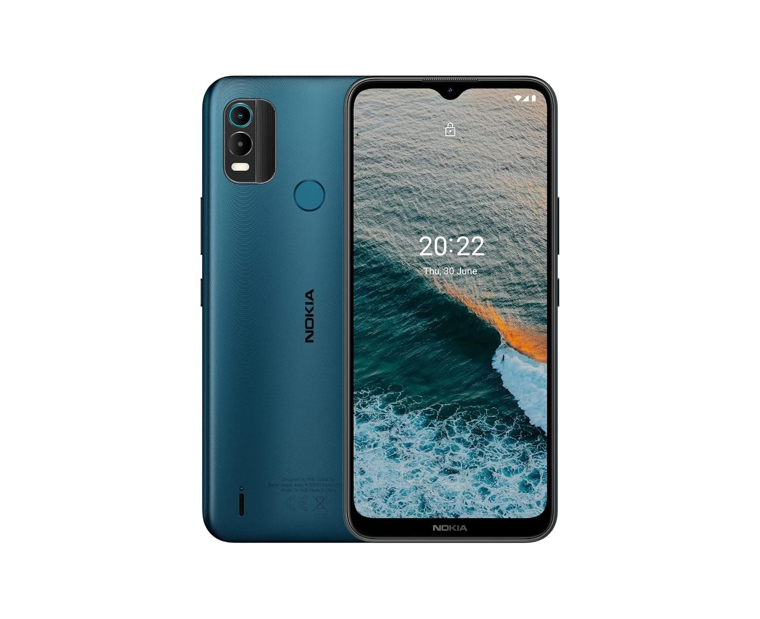 Nokia C21 Plus Dual-Sim 32GB ROM + 3GB RAM (GSM Only|No CDMA) Factory Unlocked 4G/LTE SmartPhone (Dark Cyan) - International Version