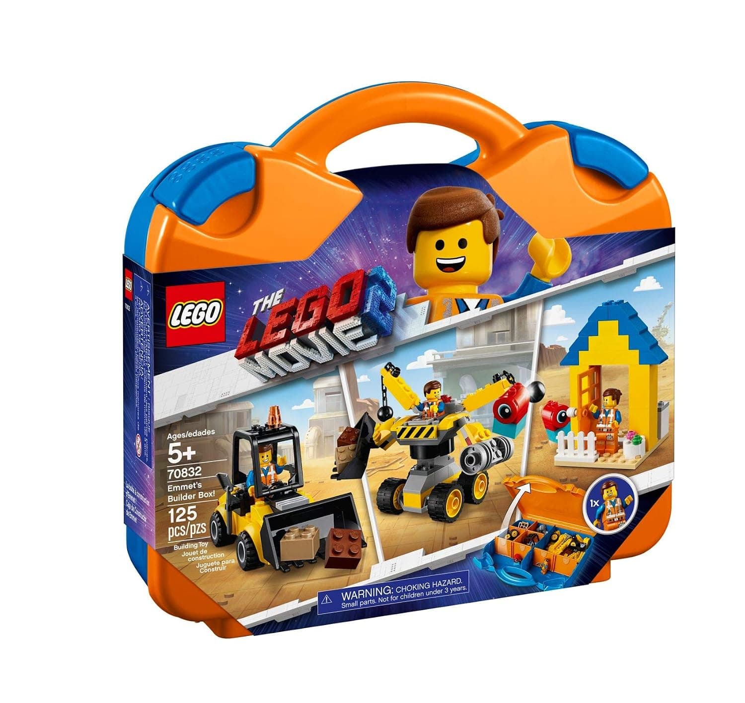 The LEGO Movie 2 Emmets Construction Case