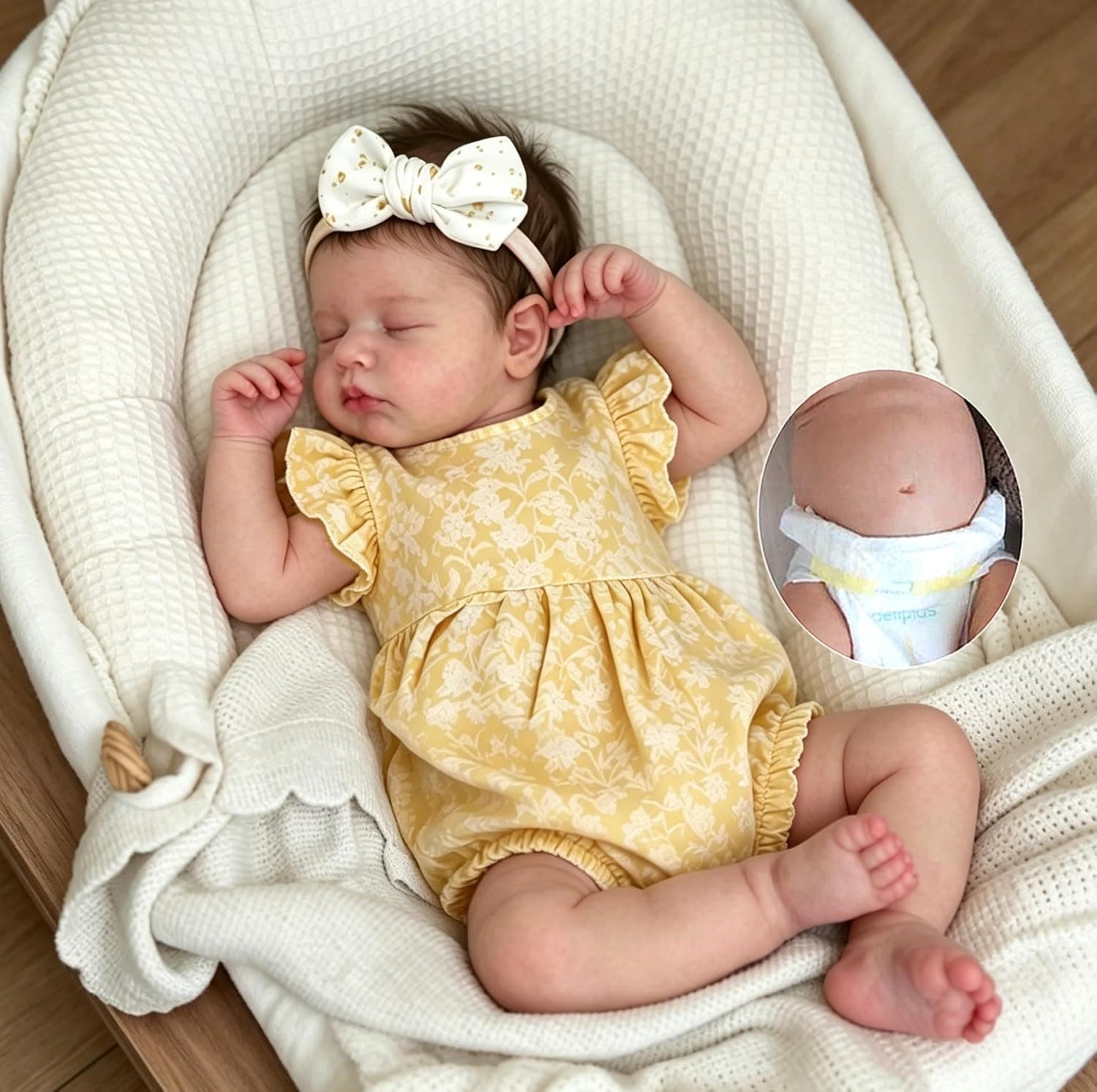 Zero Pam Reborn Baby Dolls Silicone Full Body-20 Inch Realistic Baby Doll, Posable 3D Skin Anatomically Correct Girl, Real Life Babys Doll, Silicone Reborn Dolls with Accessories | Posable 3D Skin Reborn Babys Dolls Full Body Girl, Washable Real Life Reborns Doll For Girs & kids gifts