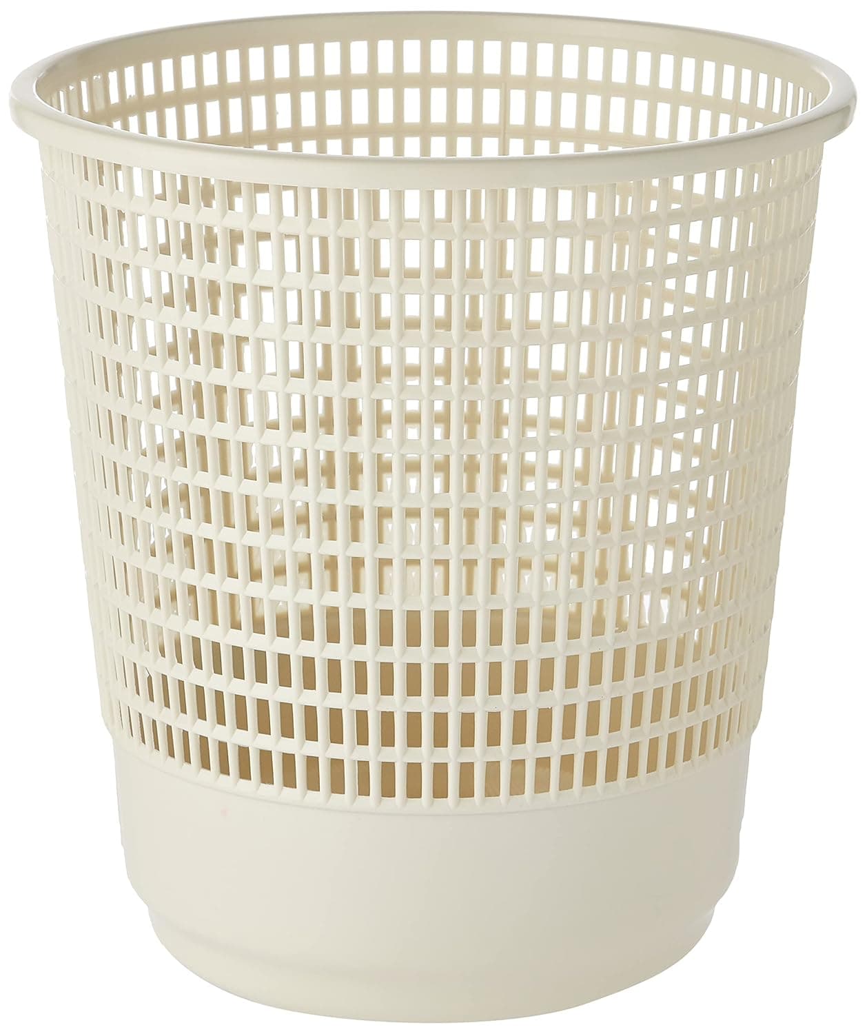 Cosmoplast Plastic Round Trash Waste Bin Paper Basket Large 15 Liters