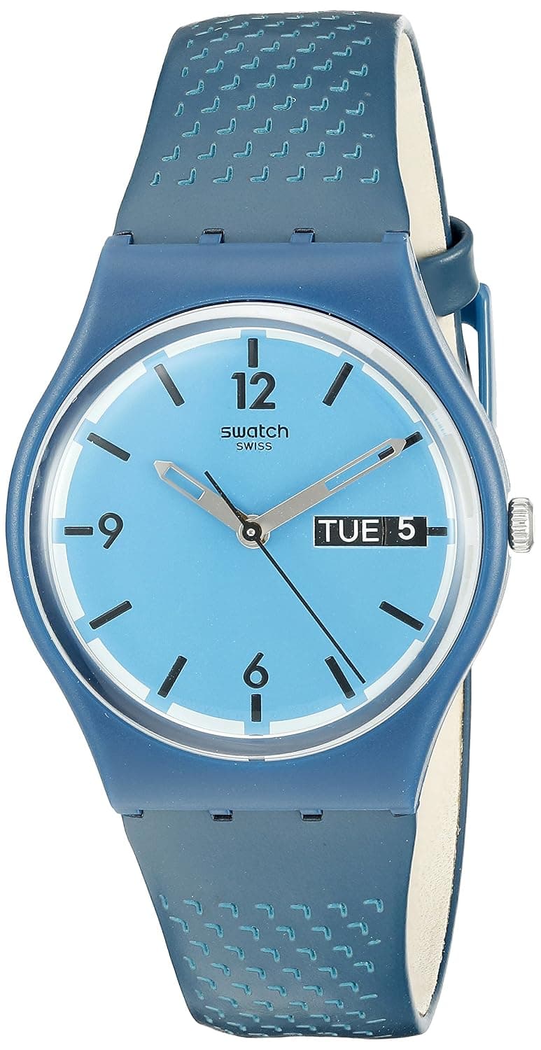 Swatch Men's Quartz Blue Casual Watch (Model: GN719)