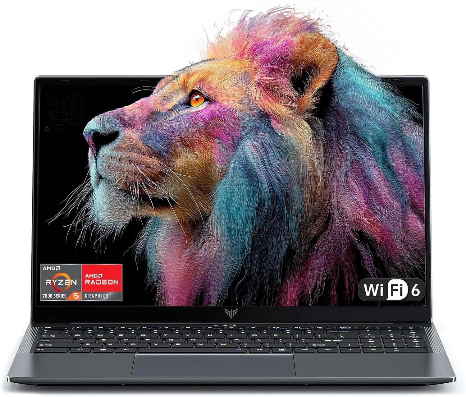 KAIGERR Laptop, 2025 Laptop, ΑΜD Ryzen 5 7430U (Up to 4.3GHz),16GB RAM 512GB NVMe SSD, 15.6-in IPS Laptop Computer WiFi 6, Numeric Keypad, Home Laptops Office Laptops, HDMI Type-C