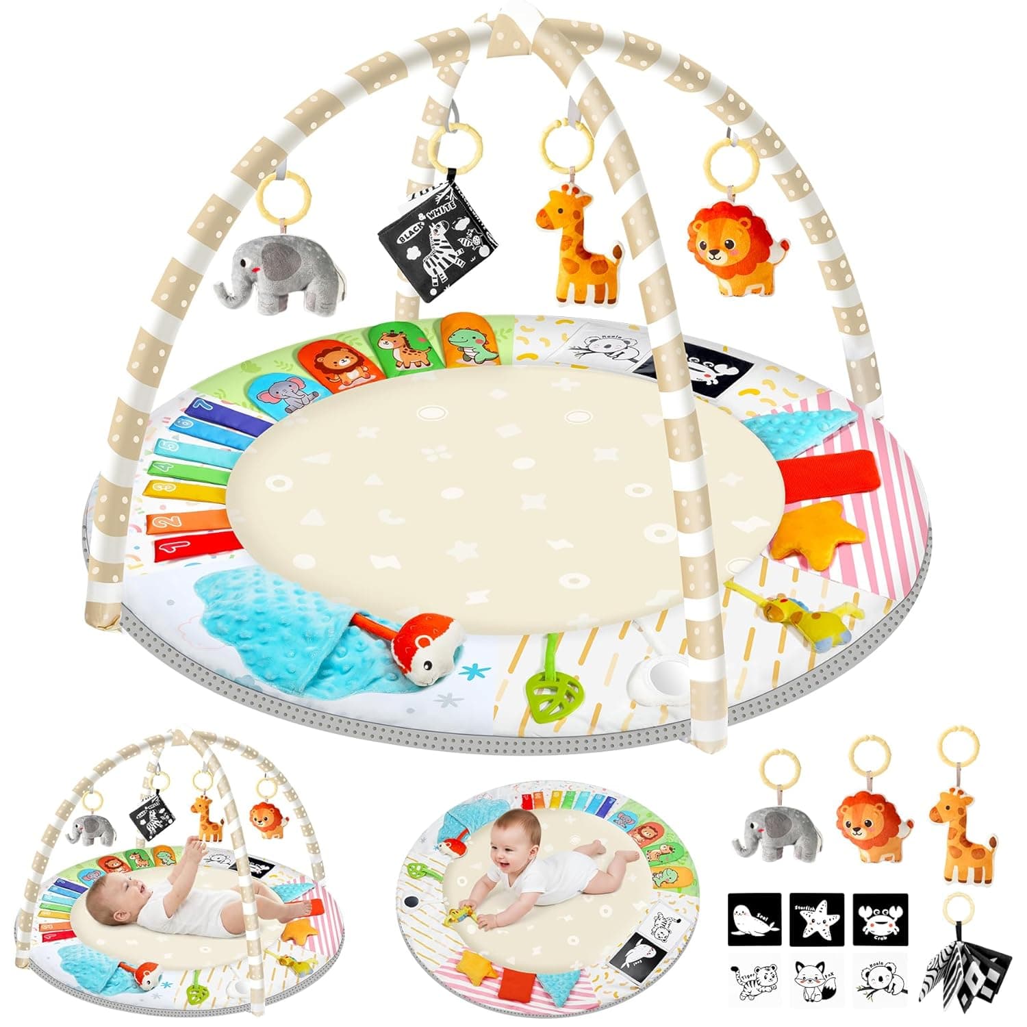 URMYWO Baby Gym Play Mat