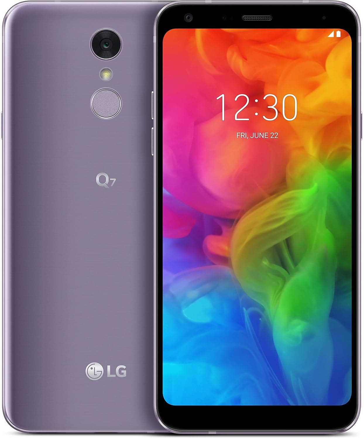 LG Q7 Q610 (32GB, Dual-SIM, LMQ610EM, Android, 5.5" inch, GSM Only, No CDMA) Factory Unlocked 4G/LTE Smartphone - International Version (Lavender Lavender Violet)