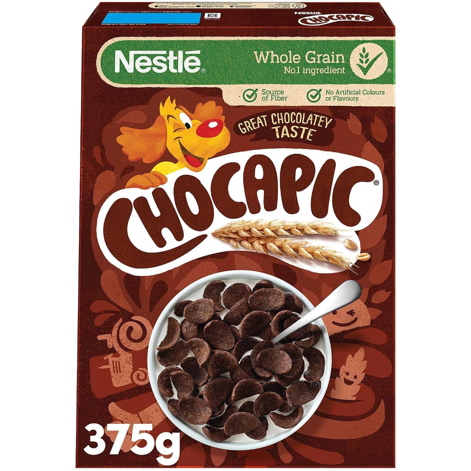 NESTLE Chocapic Chocolate Breakfast Cereal 375.0 grams