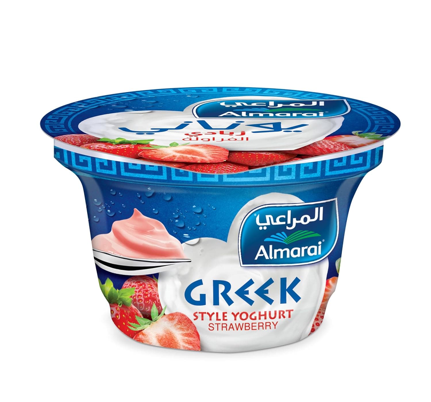Almarai Fresh Strawberry Greek Style Yogurt, 150 g