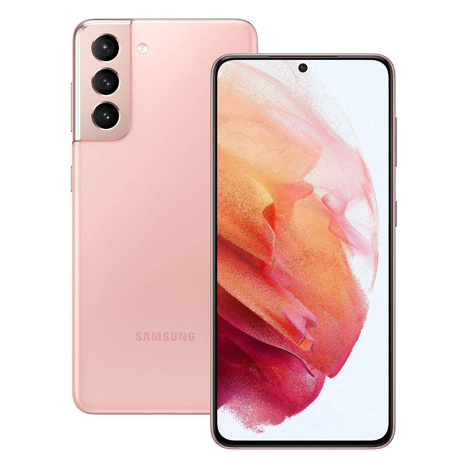 Samsung Galaxy S21 5G Smartphone SIM Free Android Mobile Phone Phantom Pink 128GB