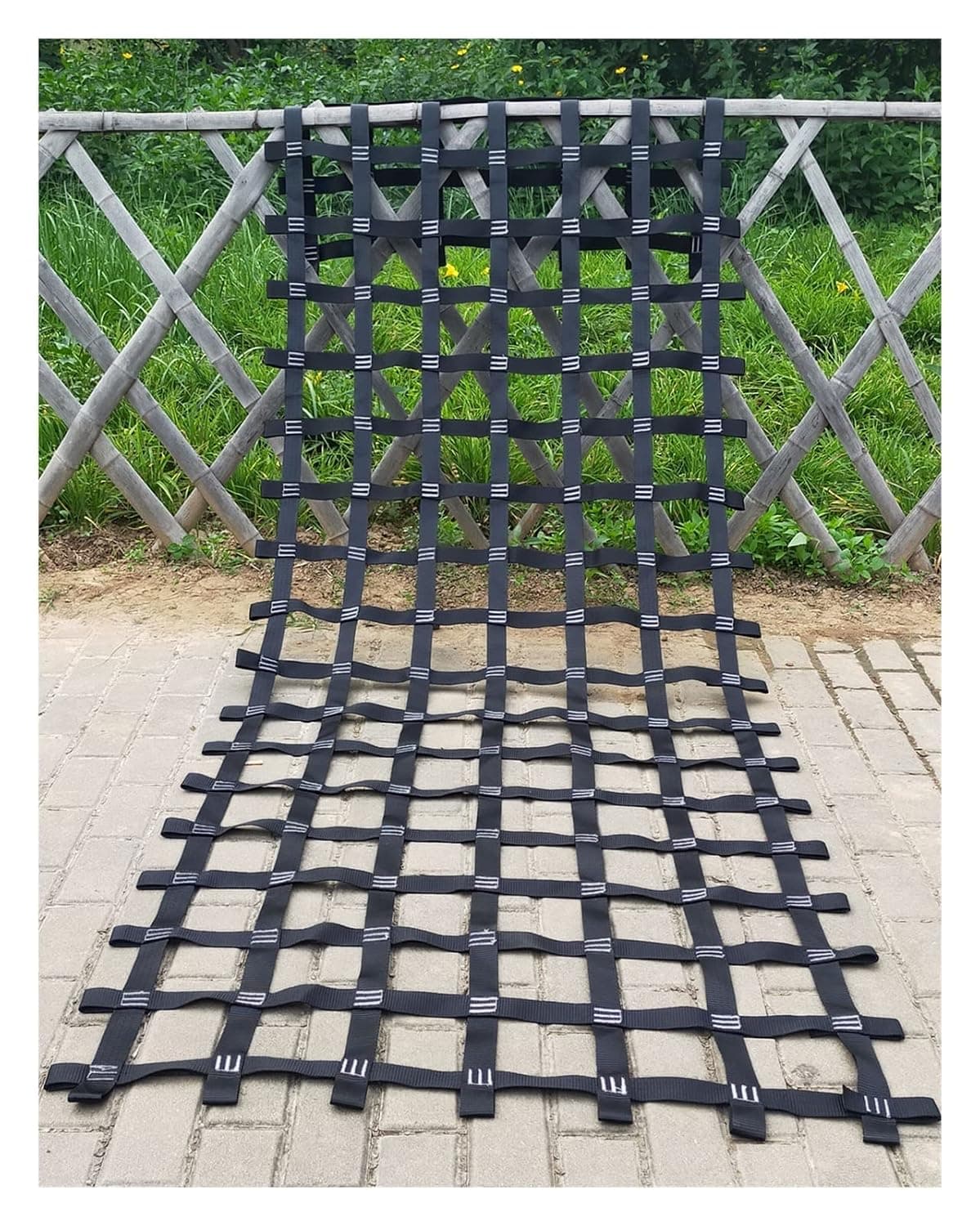 Kids Climbing Net for Indoor & Outdoor Play Versatile Wall Play Tower Swing Climbing Wall Treehouse Equipment Playground Accessories Black Design