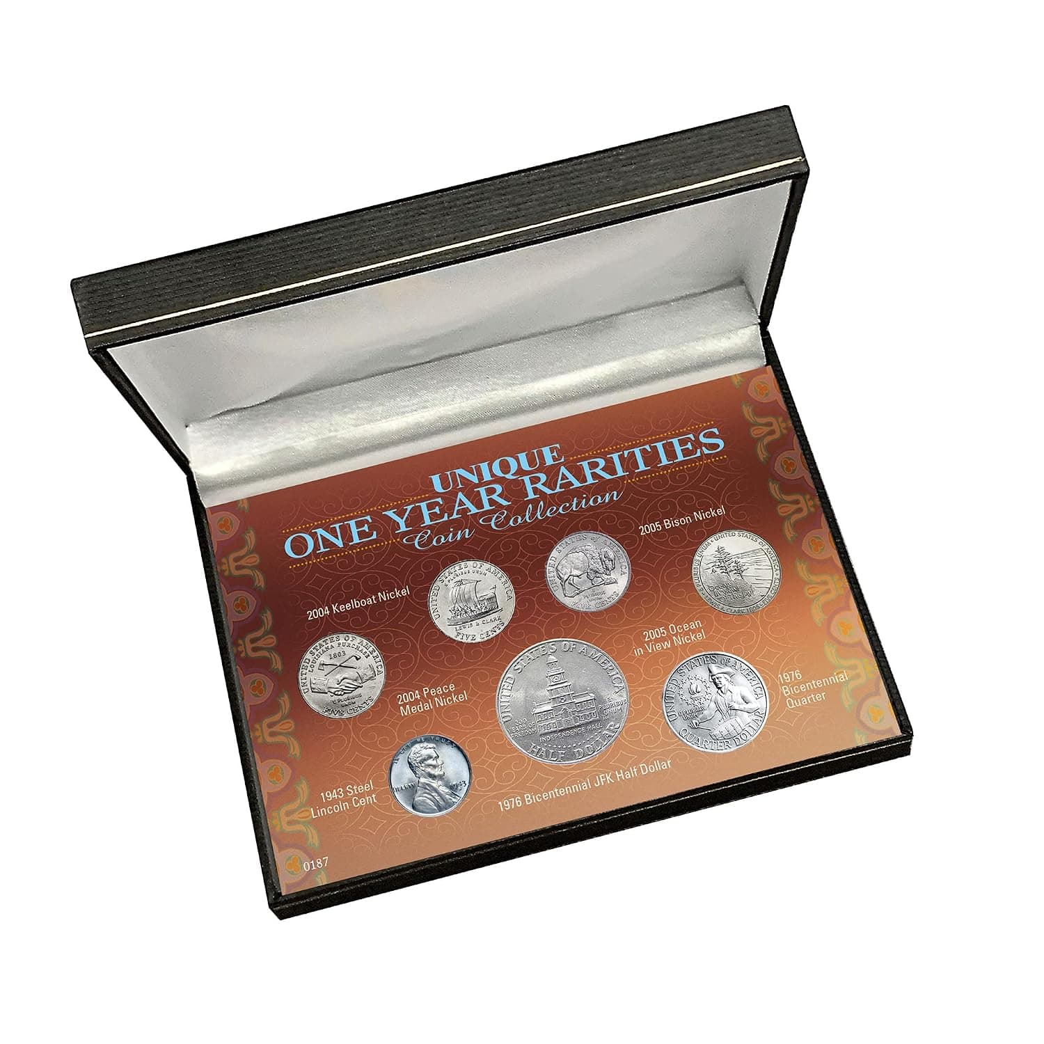 American Coin Treasures Genuine US Coin Collection (7 Pieces) - Elegant American Coins for a True Collector - Unique 1 Year Rarities with Certificate of Authenticity