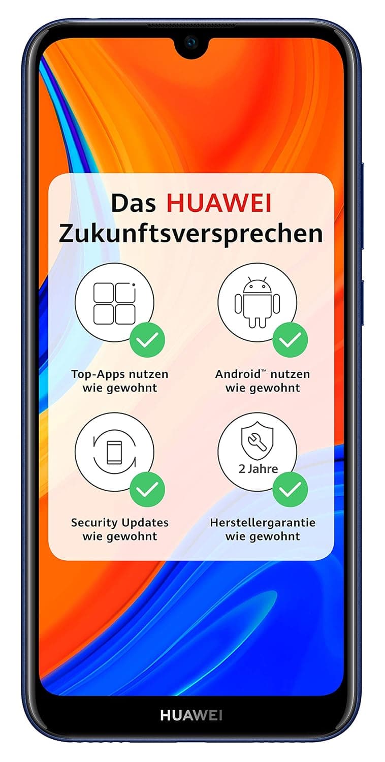 Huawei Y6s 6.09" Dual SIM 32GB 3GB (GSM Only, No CDMA) International Version - (Orchid Blue)