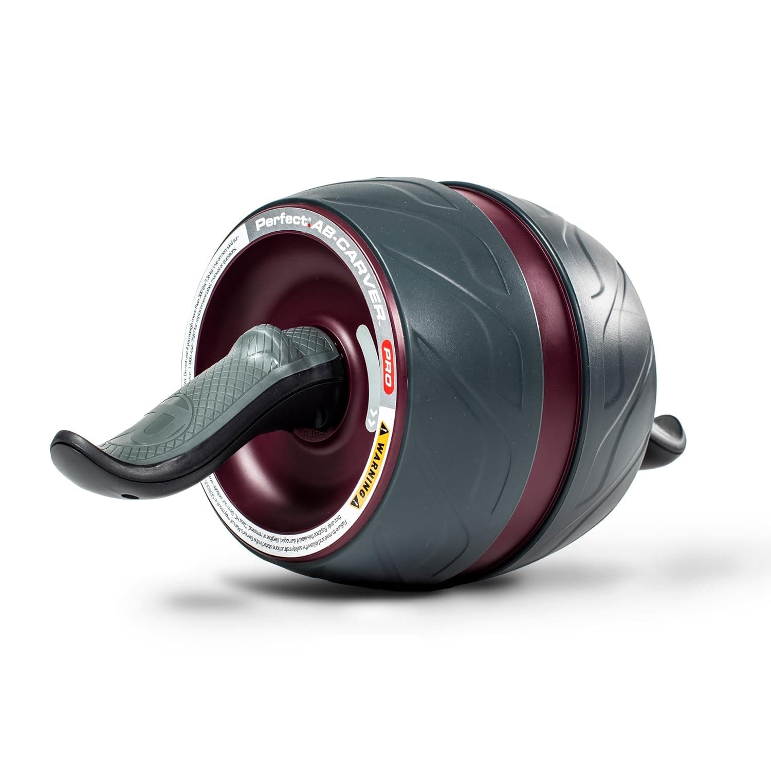 Perfect Fitness Ab Carver Roller Wheel With Built In Spring Resistance, At Home Core Workout Equipment