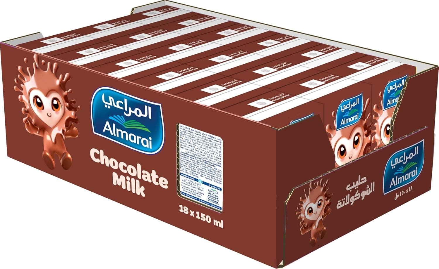 Almarai UHT MILK CHOCOLATE NIJOOM 150ML (1X18)