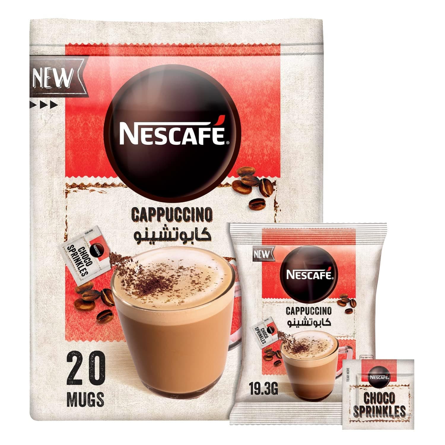 Nescafe Cappuccino Foamy Pouch, 19.3 g