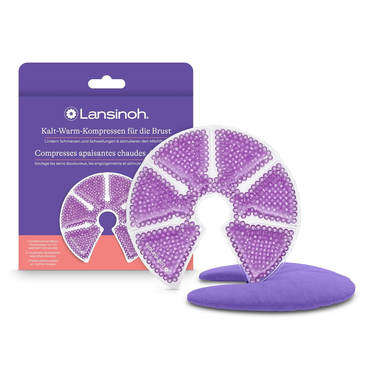 Lansinoh Thera Pearl 3 In 1 Hot Or Cold Breast Therapy