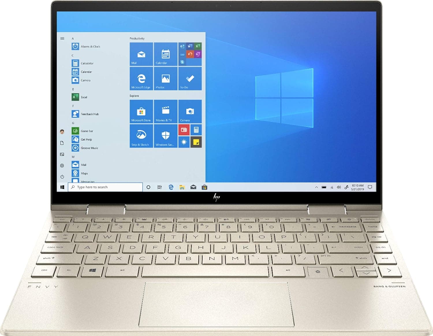 HP Envy x360 13m 2 in 1 Laptop 11th Gen Intel Evo Platform 4 Core i7 1165G7 2.8Ghz, 8GB, 512GB PCIe, Privacy camera, Backlit ENG Keyboard, 13.3 FHD Touchscreen, Win 10, Pale Gold, 13M-BD0023DX