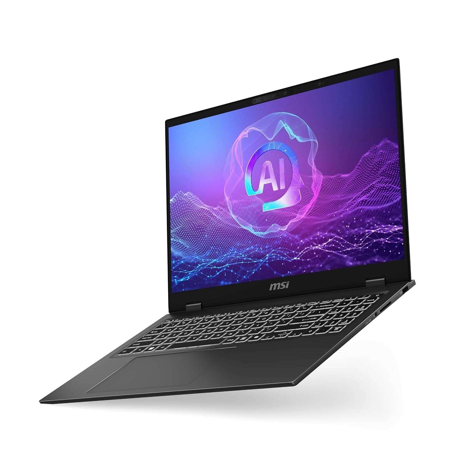 MSI Prestige 16 AI+ Evo 16" UHD+ OLED Laptop: Intel Ultra 7-256V, Intel Arc Graphics, 16GB DDR5, 1TB NVMe SSD, HDMI, Wi-Fi 7, Win 11 Home: Stellar Gray B2VMG-059US