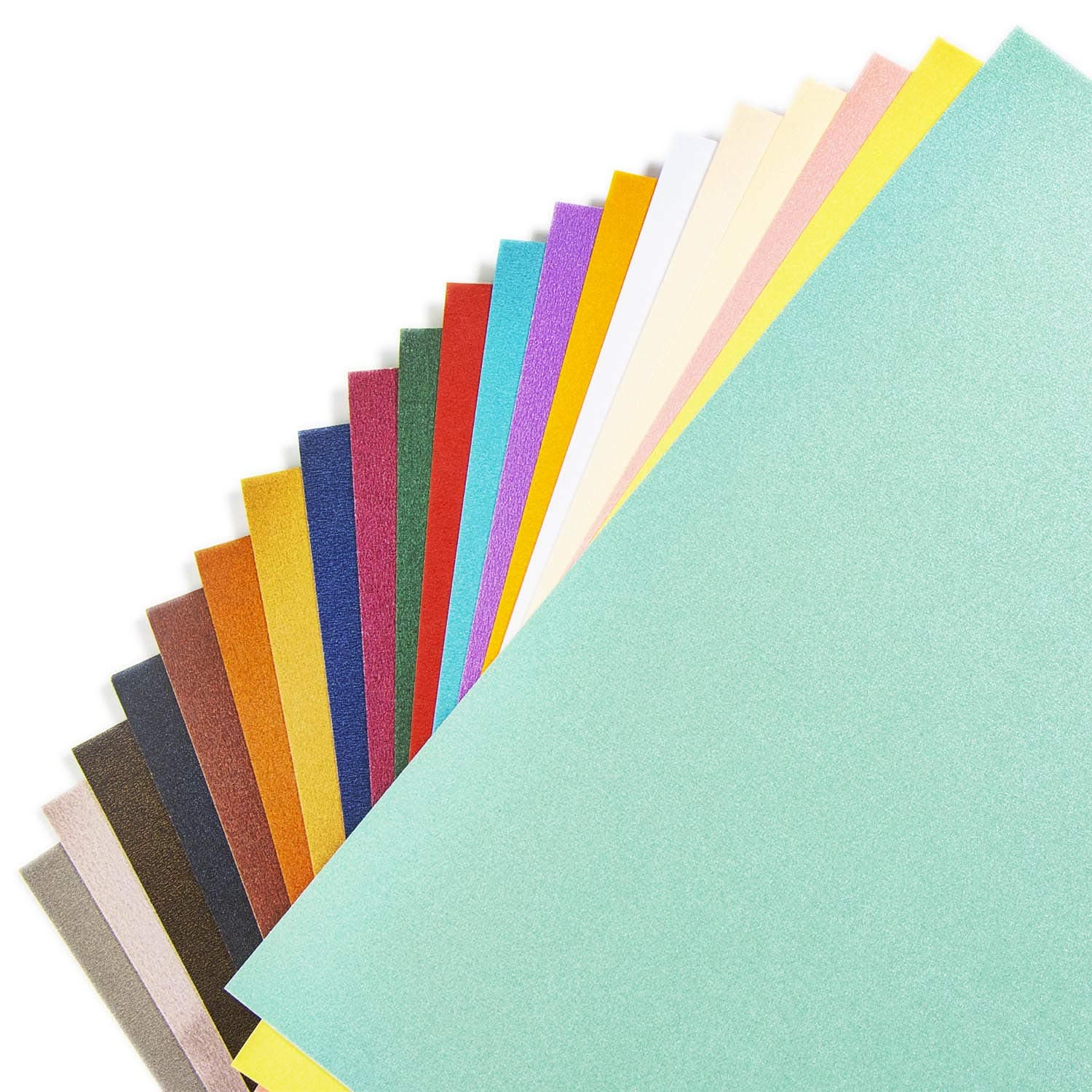 Gartful Shimmer Cardstock Paper 120 Sheet, Pearlescent Card Stock 8.5x11 inch - 20 Assorted Color - 90lb-250gsm, Craft, Scrapbook, Party Decor, Cover, Gift Wrapping, Wedding Invitation, Birthday Card