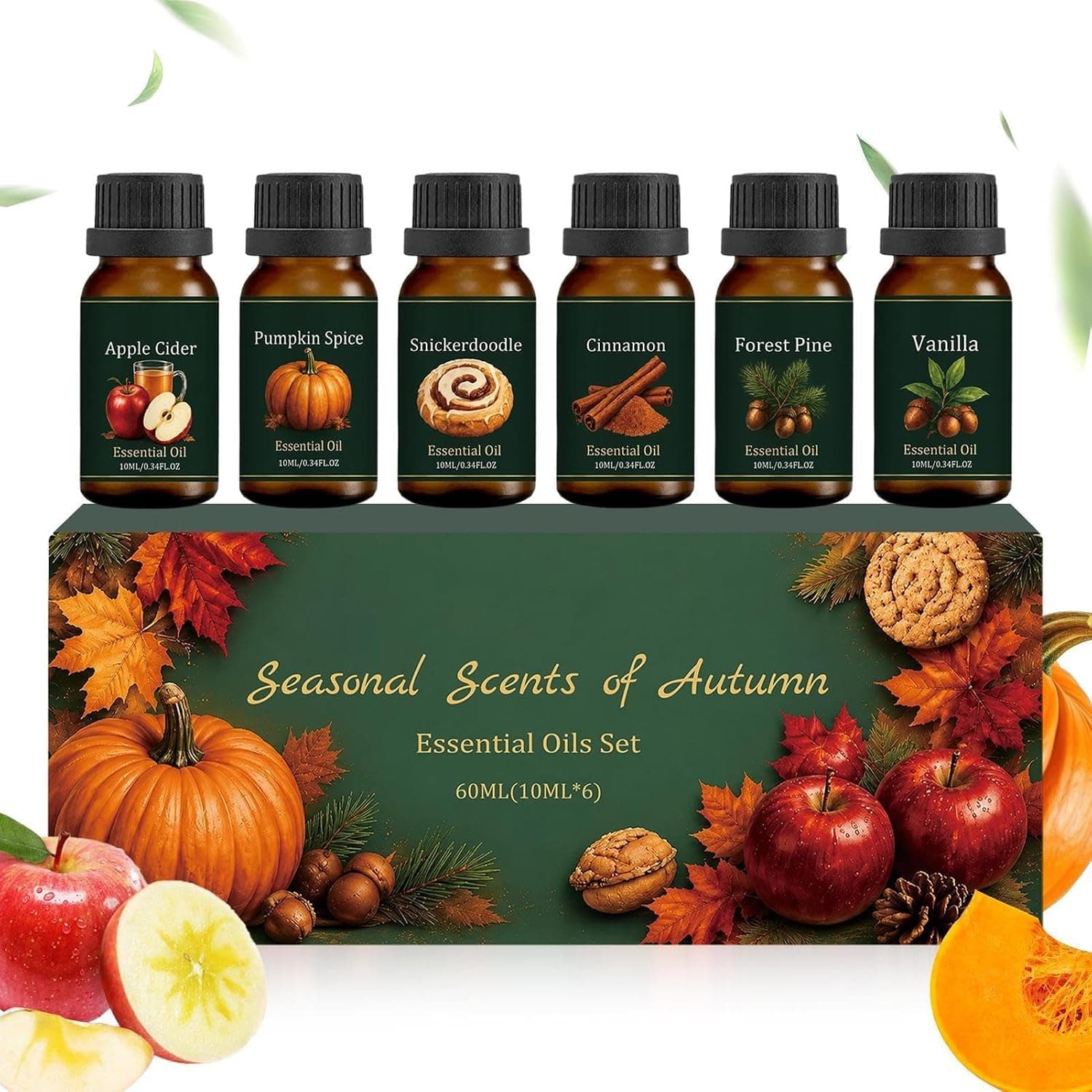 Oil for Diffuser Autumn Seasonal Long Lasting Multi-Purpose
