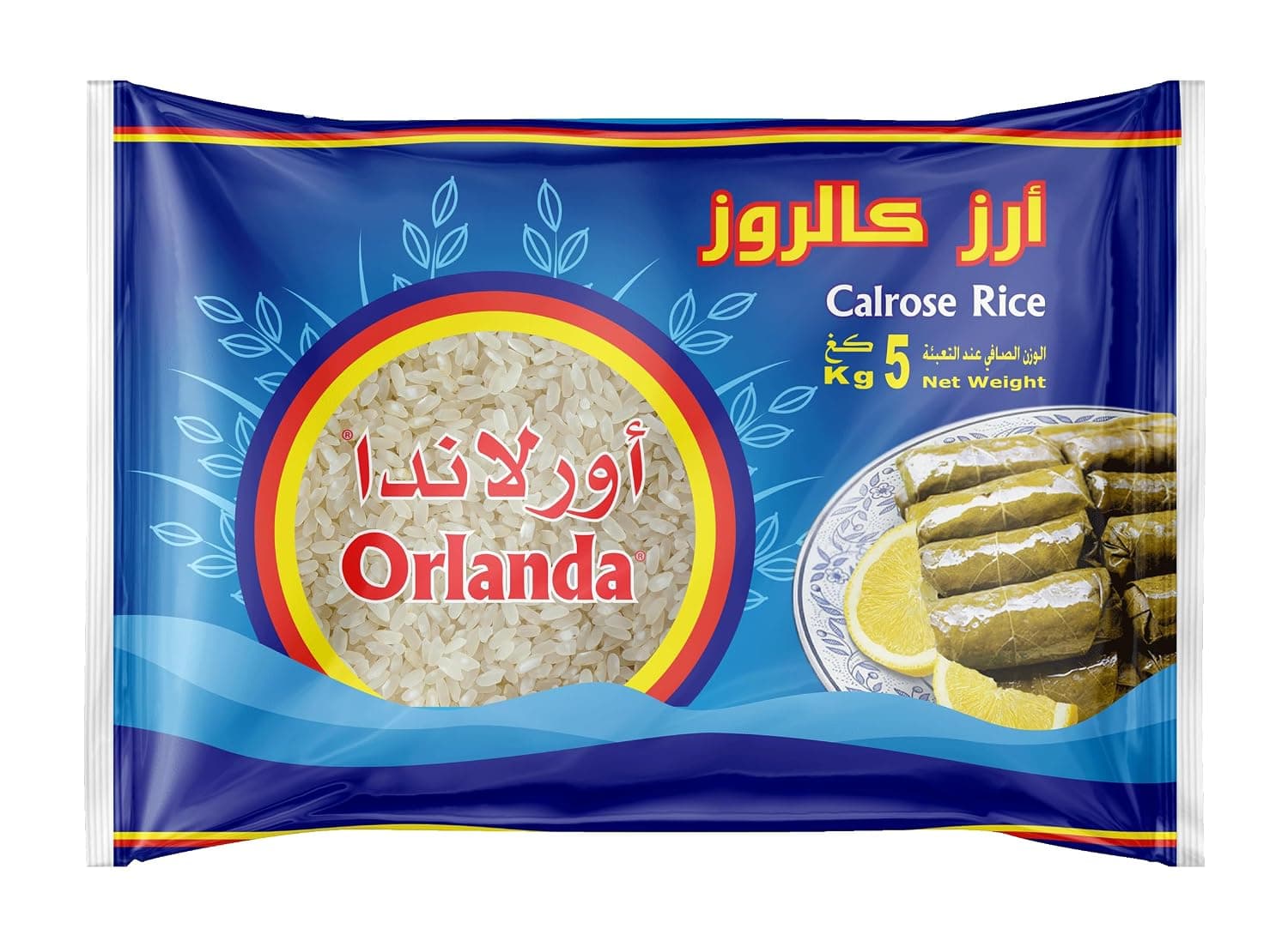 أرز كالروز مصري من اورلاندا، 5 كيلوجرام