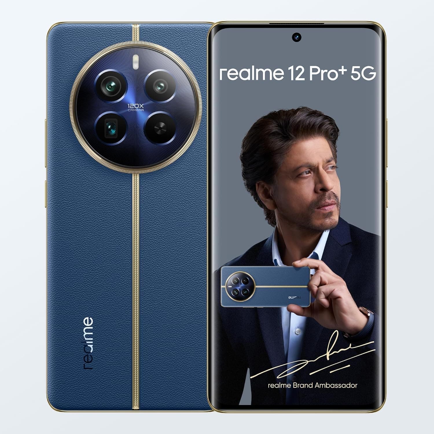 Realme 12 Pro + 5G Dual SIM 8GB RAM 256GB (Submarine Blue)