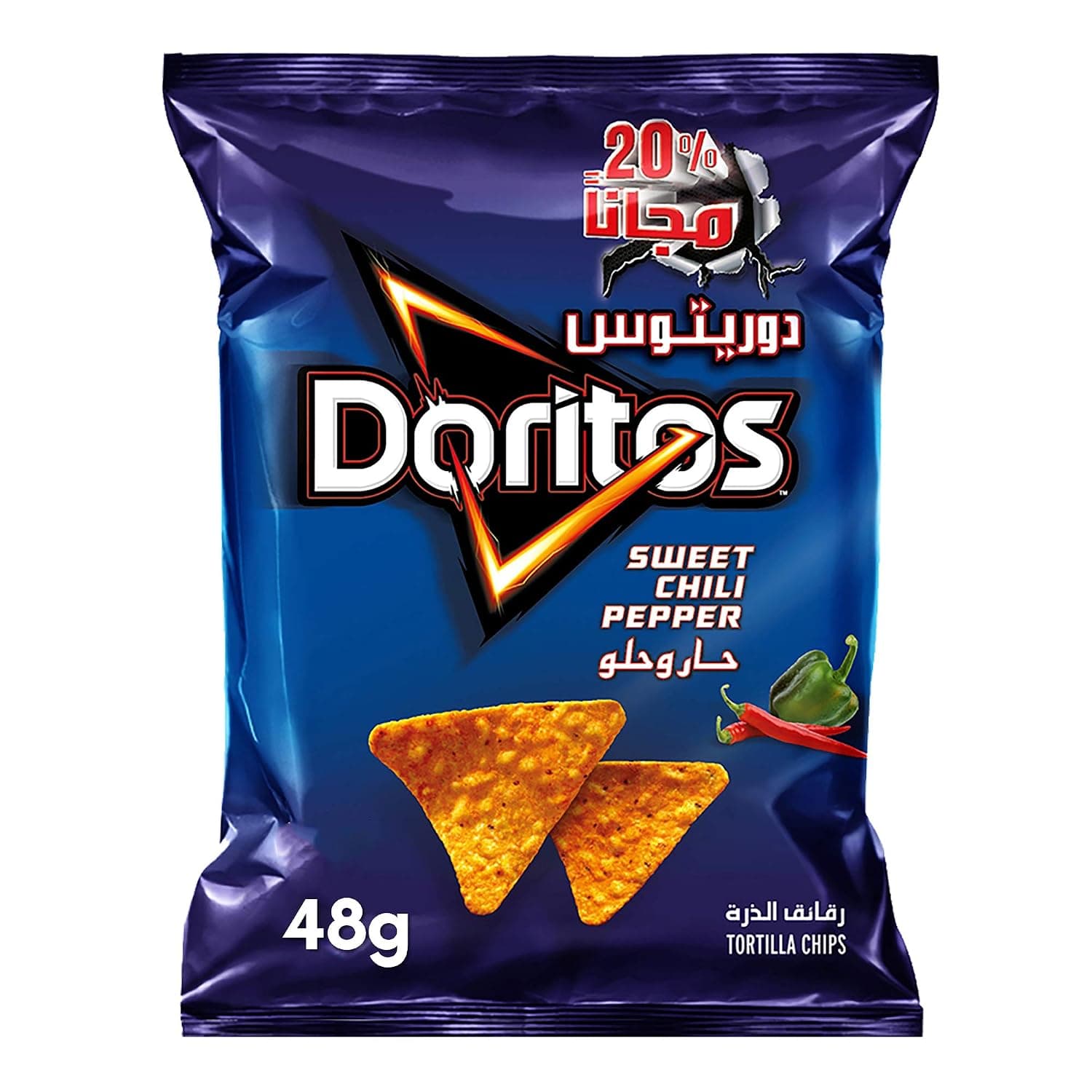 Doritos Sweet Chili Tortilla Chips 45g