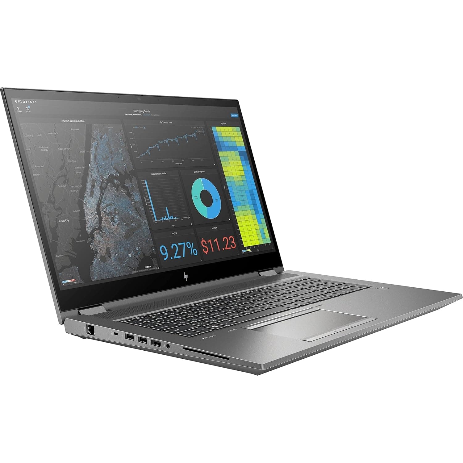 HP ZBook Fury 17 G8 17.3" Mobile Workstation - Full HD - 1920 x 1080 - Intel Core i9 11th Gen i9-11950H Octa-core (8 Core) 2.60 GHz - 32 GB Total RAM - 1 TB SSD