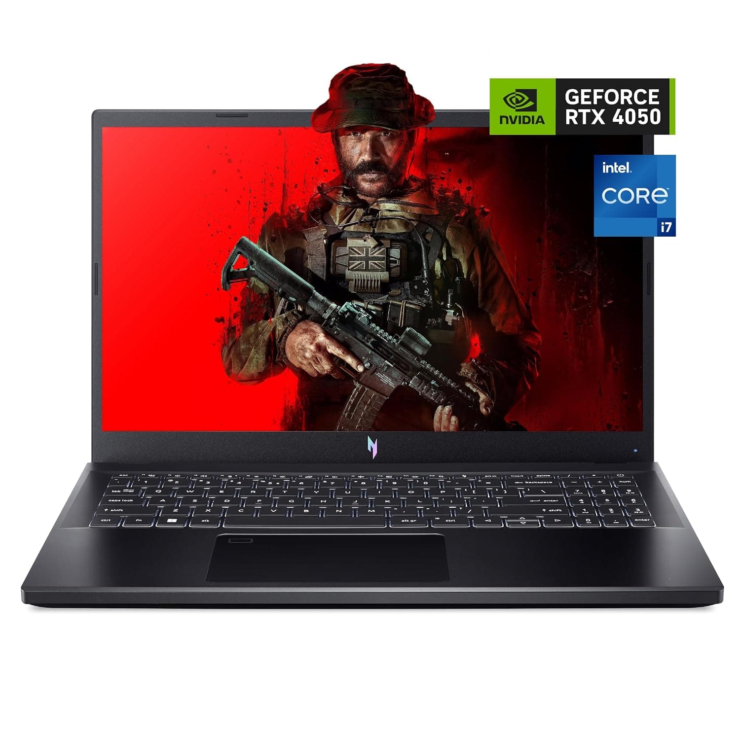 Acer Nitro V ANV15 Gaming Laptop 13th Gen Intel Core i7-13620H 10 Cores Upto 4.90GHz/16GB DDR5/1TB SSD/6GB NVIDIA®GeForce®RTX 4050/15.6" FHD IPS 144Hz/Win 11 Home/WiFi-6/FingerPrint/Obsidian Black