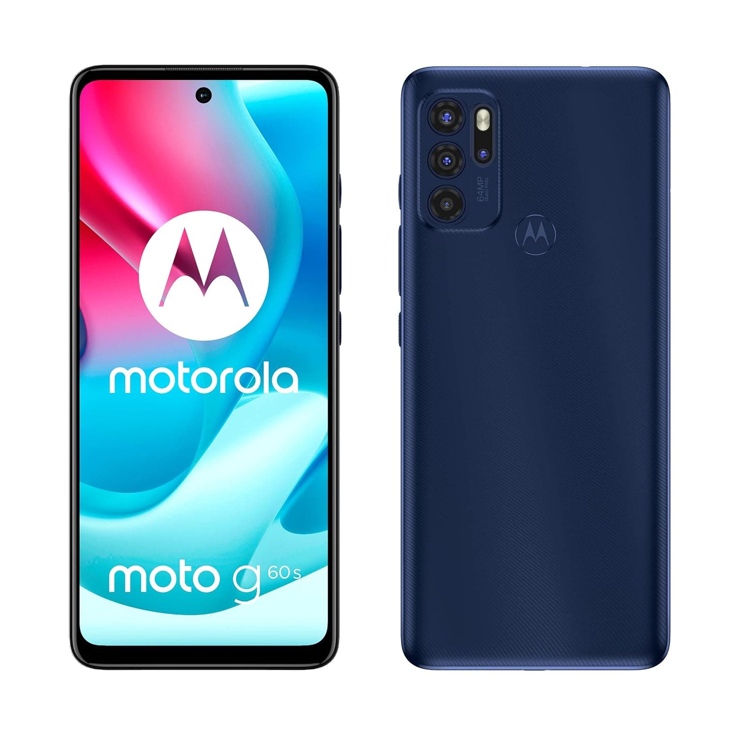 motorola G60s, 128GB ROM, 6GB RAM, Ink Blue