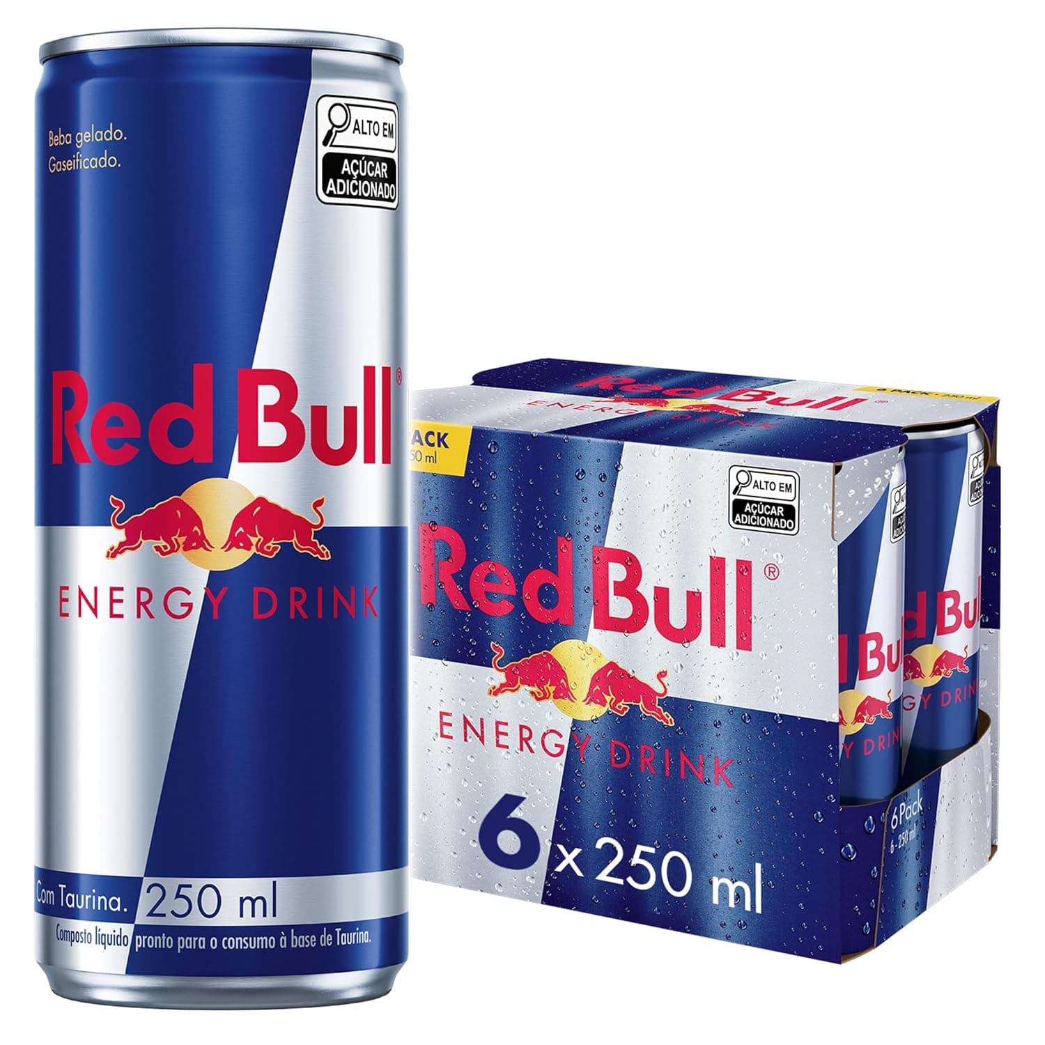 Red Bull Energy Drink, 8.5 oz, 6 Cans