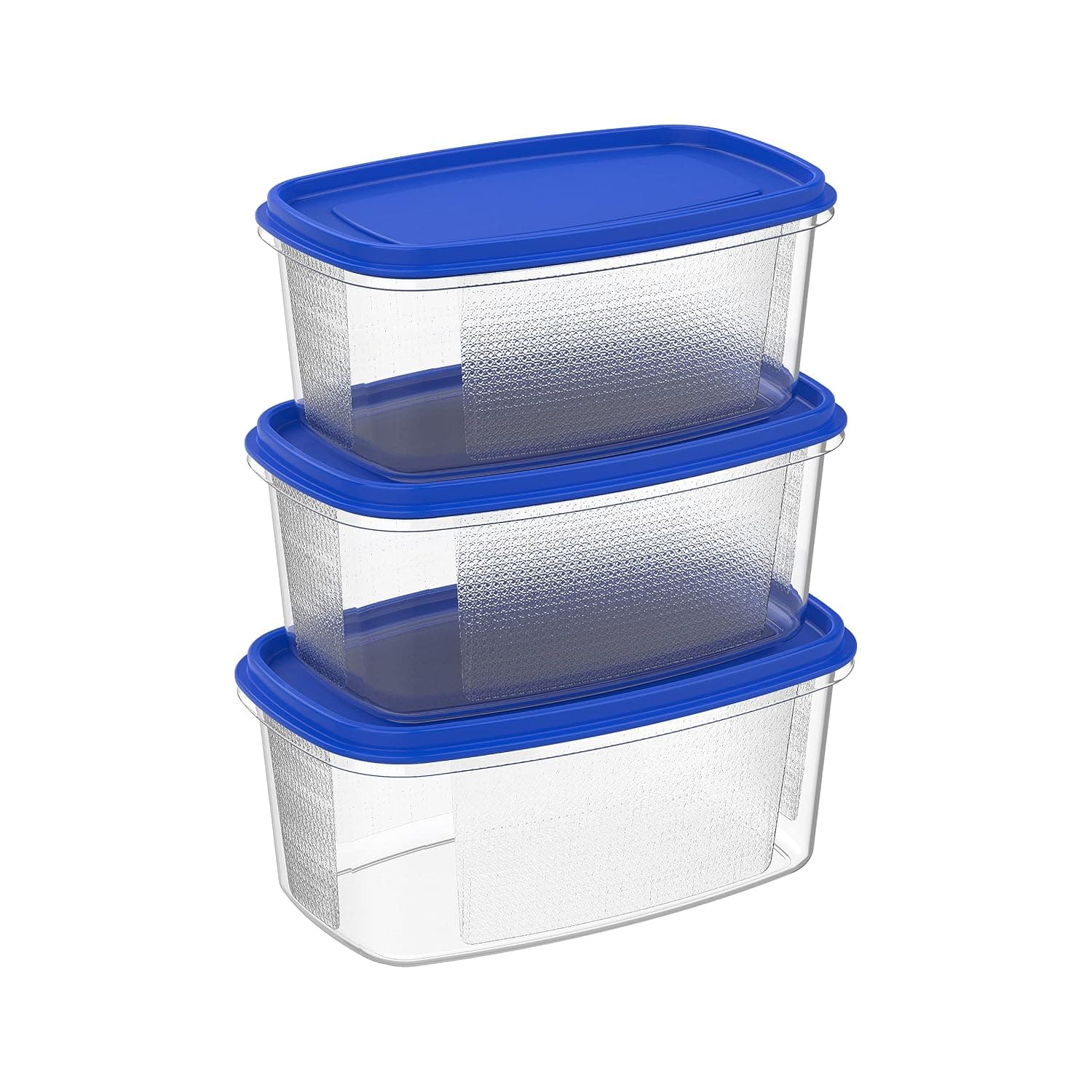 Cosmoplast Plastic Food Savers Oval Containers Set