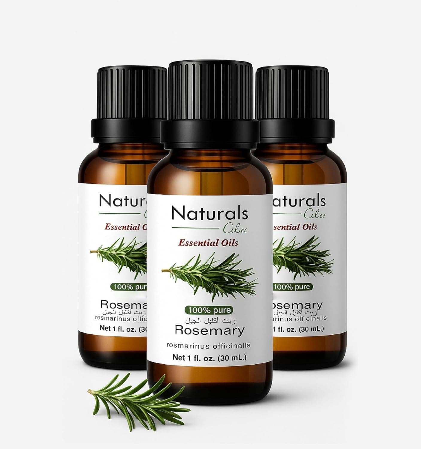 Natural Rosemary Oil 30ml 3 Cans