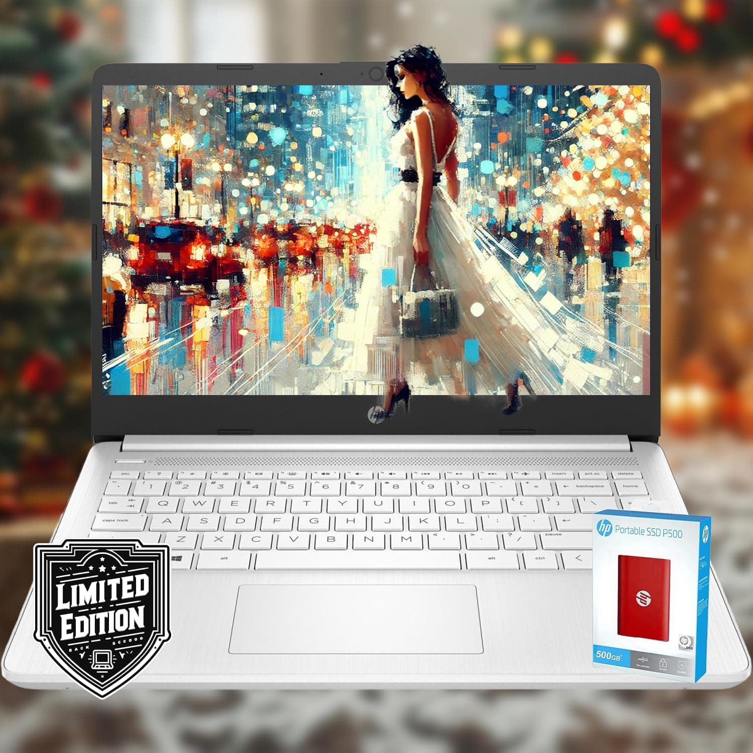HP 14 Laptop • Back-to-school limited edition with Microsoft 365 • Intel 4-core CPU • 16GB RAM • 1600GB storage (64GB OnBoard + 512GB external + 1TB OneDrive) •