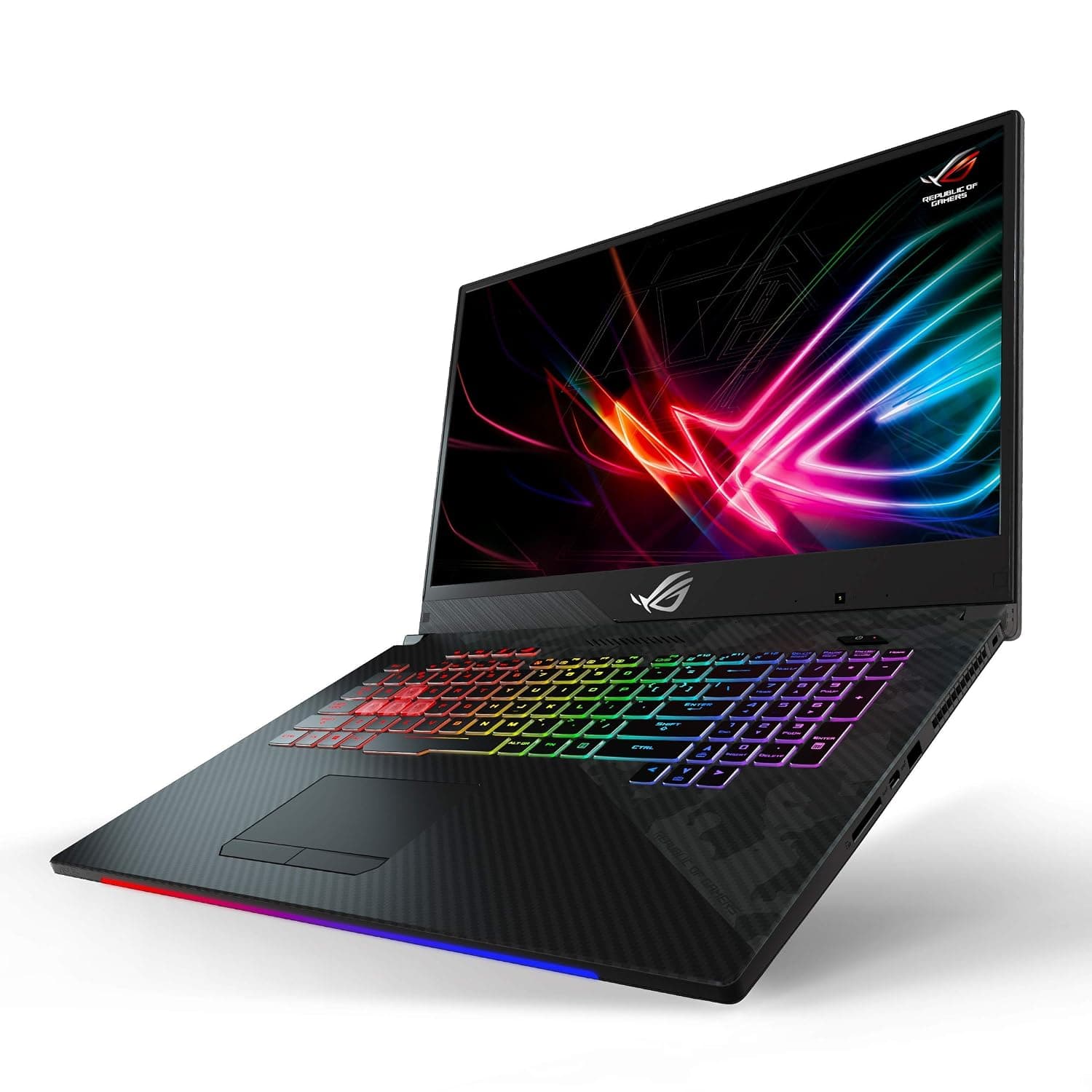 Asus ROG Strix SCAR II Gaming Laptop, 17.3” 144Hz IPS-Type FHD, NVIDIA GeForce RTX 2070 8GB, Intel Core i7-8750H Processor, 16GB DDR4 RAM, 512GB PCIe SSD + 1TB SSHD, RGB KB, Windows 10 - GL704GW-DS76