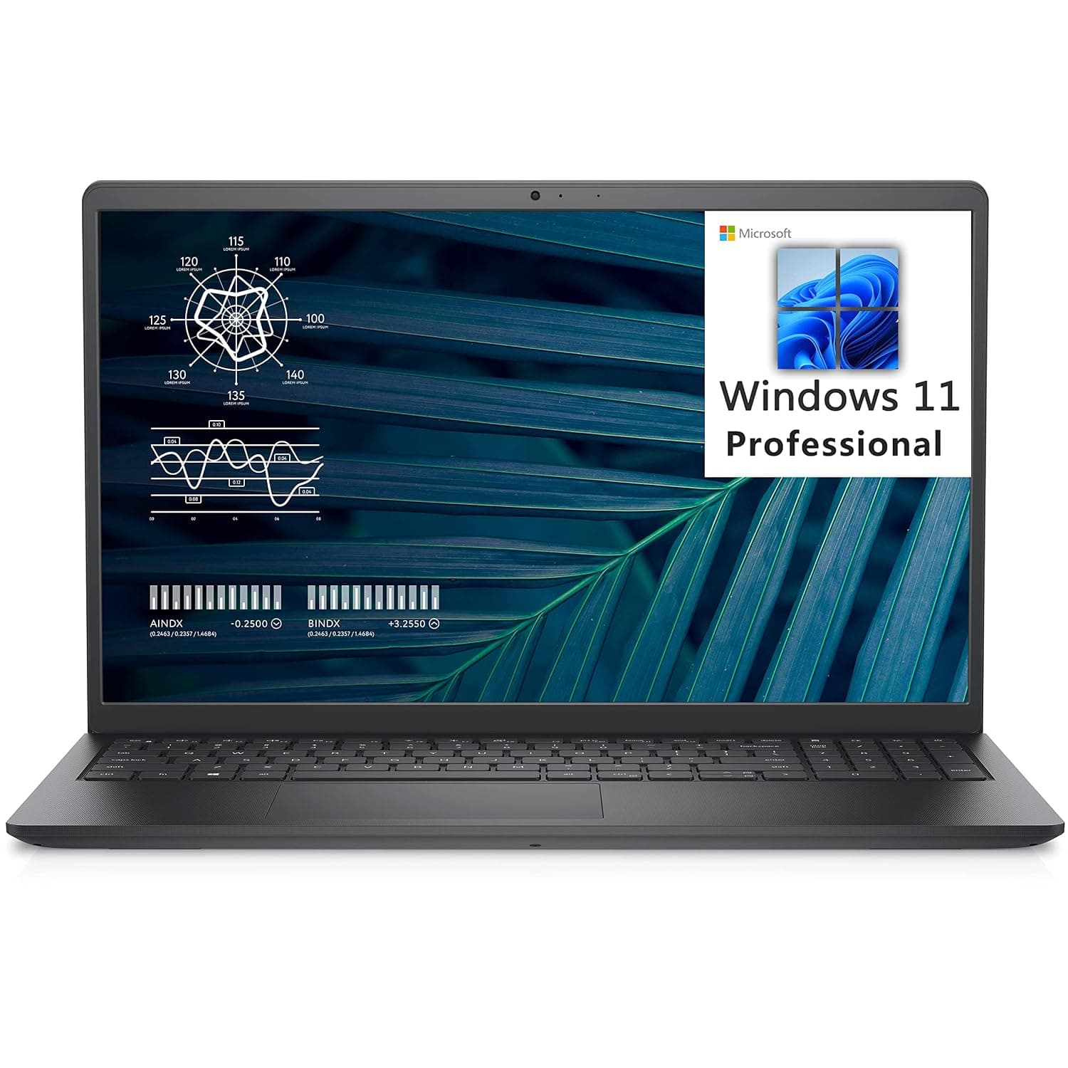 Dell Vostro 15 3510 15.6" Business Laptop Computer, Intel Quad-Core i5-1135G7 up to 4.2GHz (Beat i7-1065G7), 16GB DDR4 RAM, 256GB PCIe SSD, 802.11AC WiFi, Bluetooth, Black, Windows 11 Professional